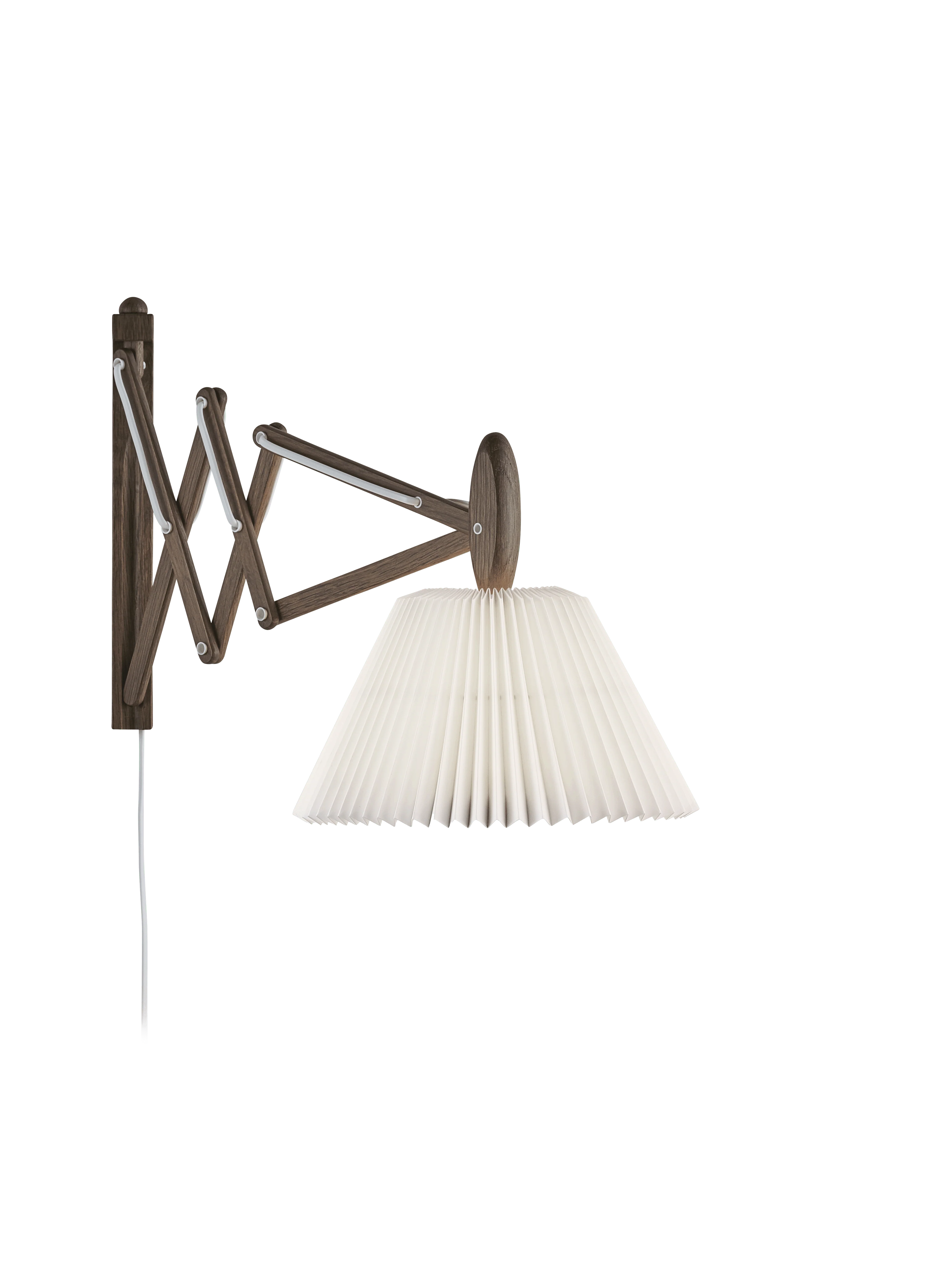 Lampa ścienna MODEL 223 2/17 SAX biały z ciemną dębową podstawą - Image 9