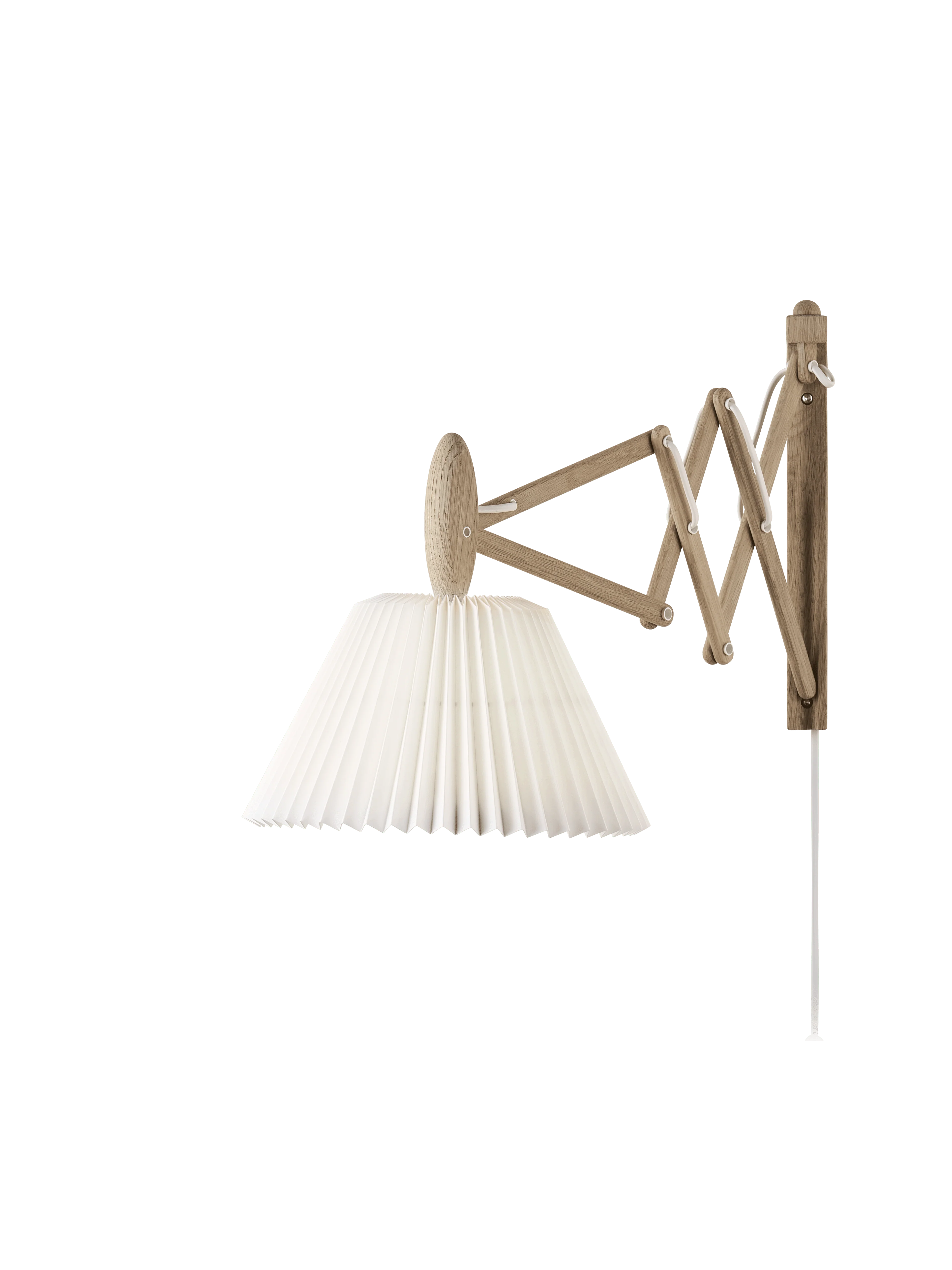 Lampa ścienna MODEL 223 2/17 SAX biały z jasną dębową podstawą - Image 14