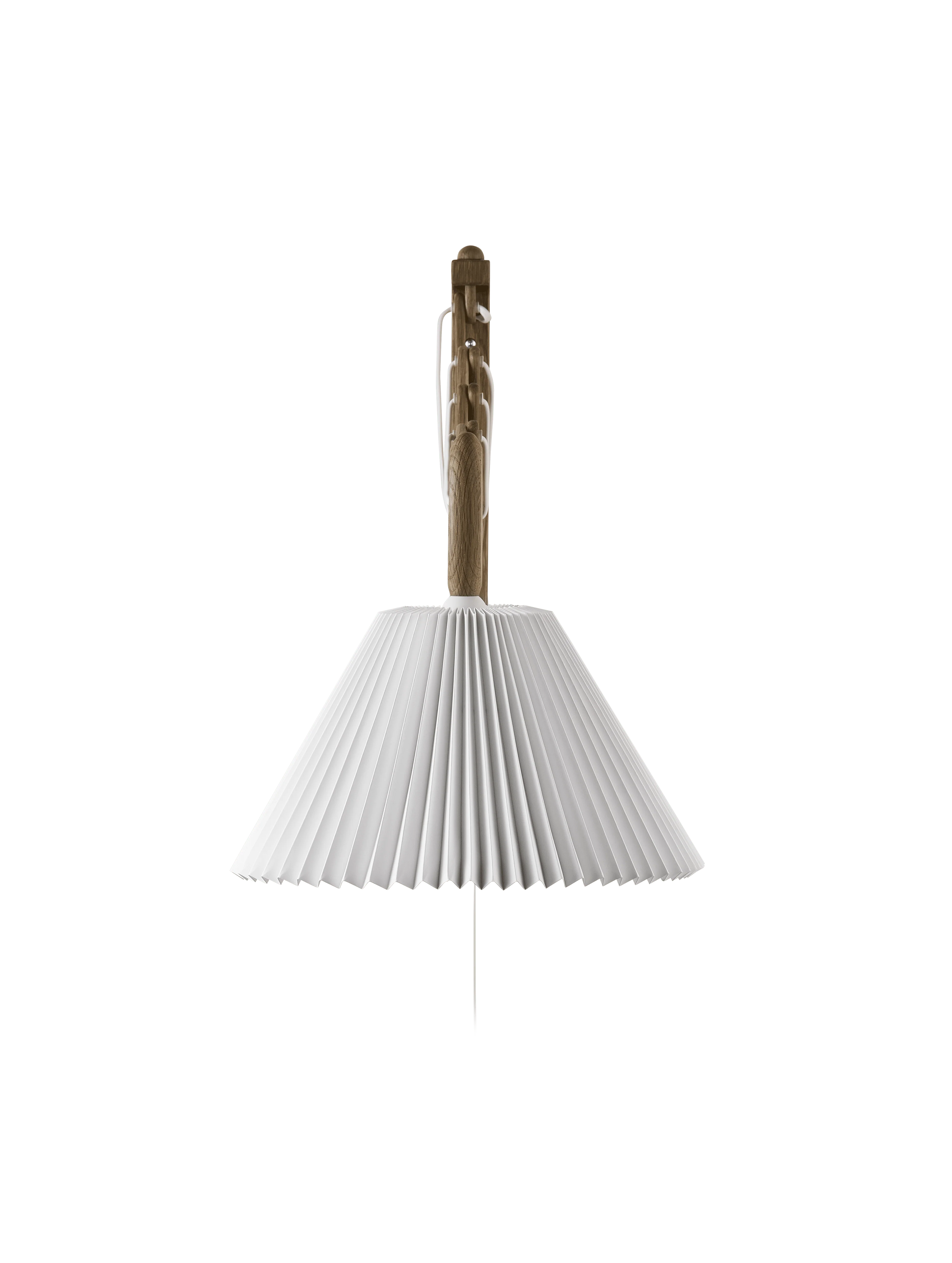 Lampa ścienna MODEL 233 2/21 SAX biały z ciemną dębową podstawą - Image 9