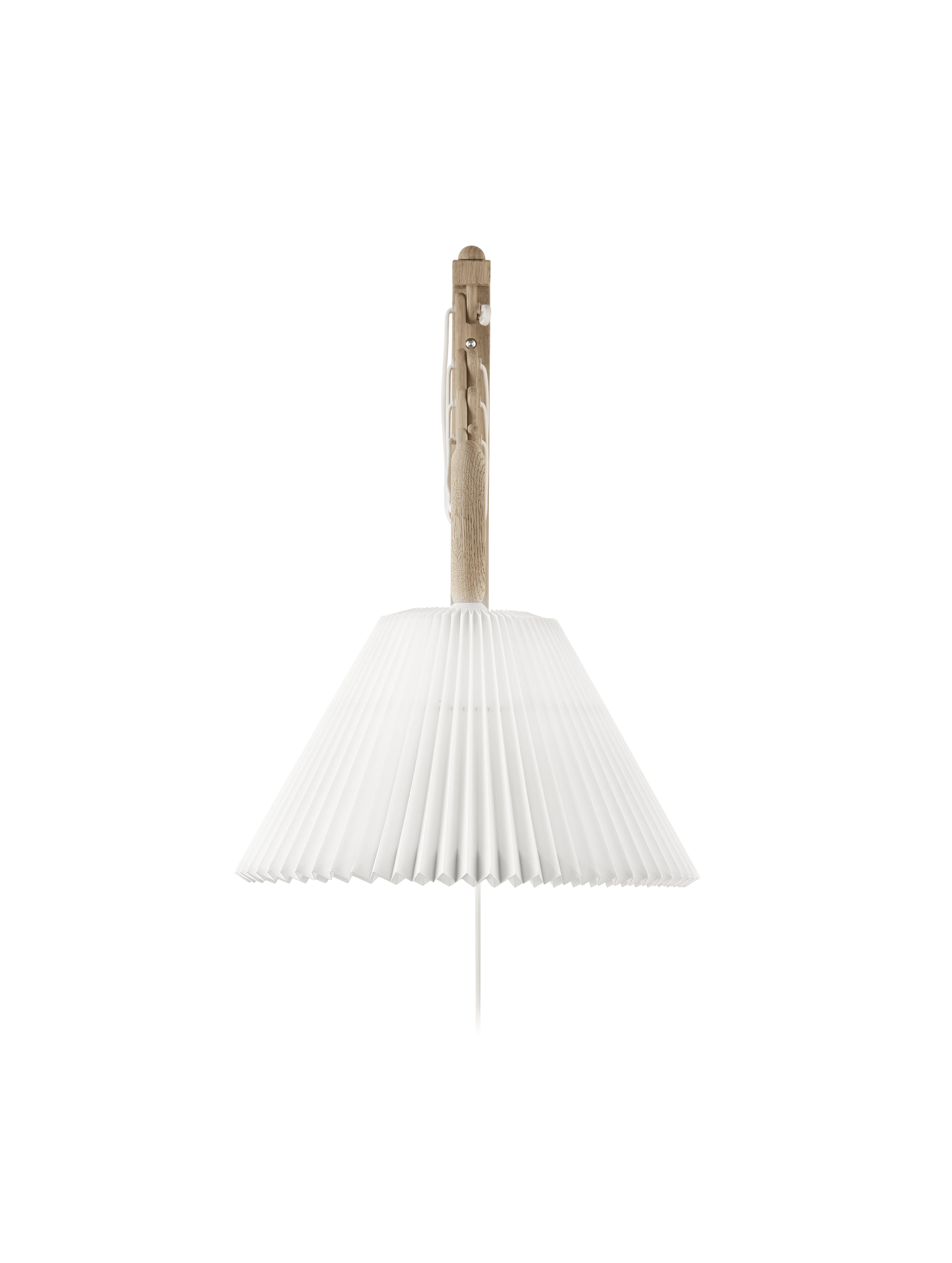Lampa ścienna MODEL 233 2/21 SAX biały z jasną dębową podstawą - Image 6