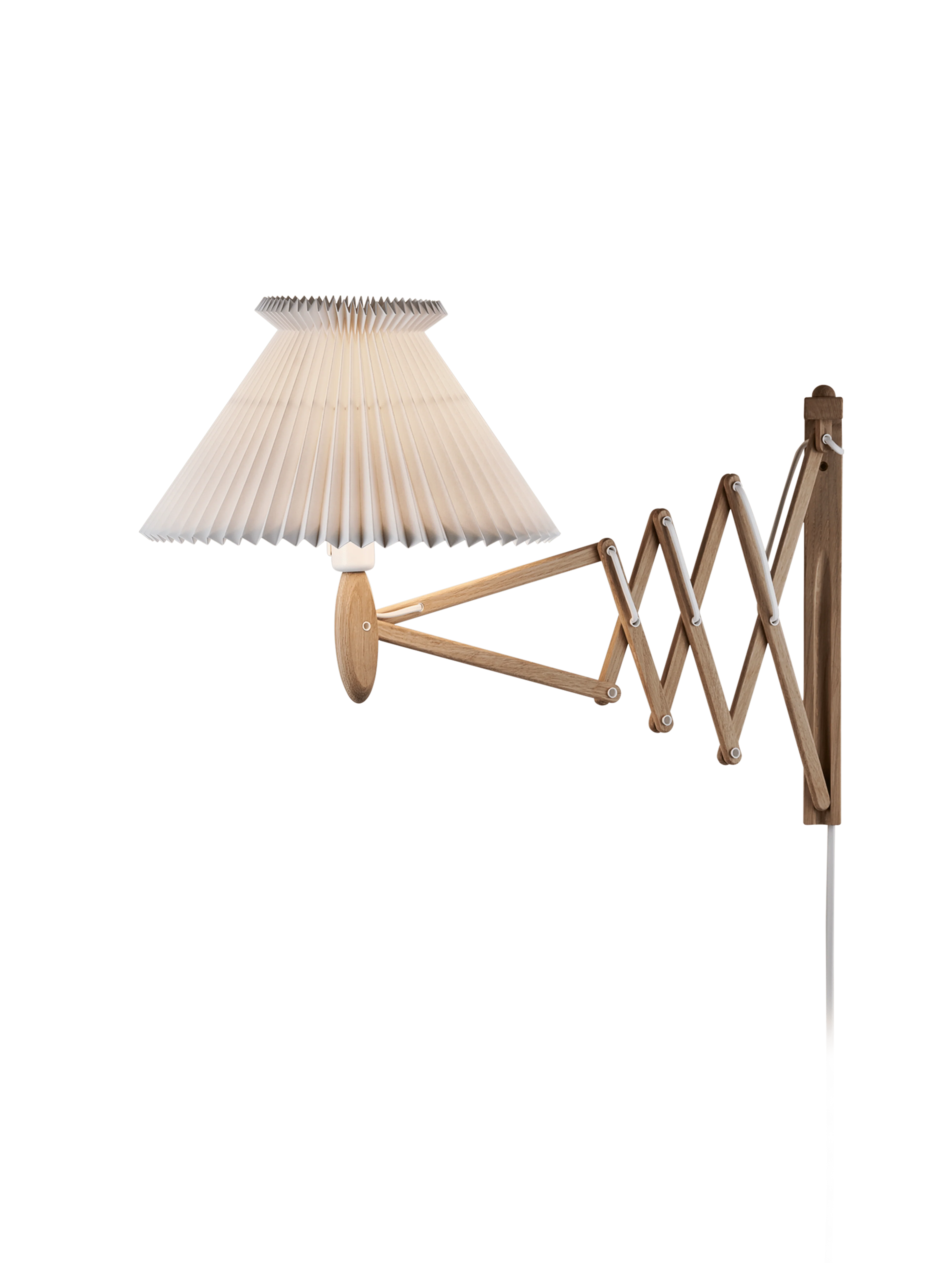 Lampa ścienna MODEL 234 6/21 SAX biały z jasną dębową podstawą - Image 11