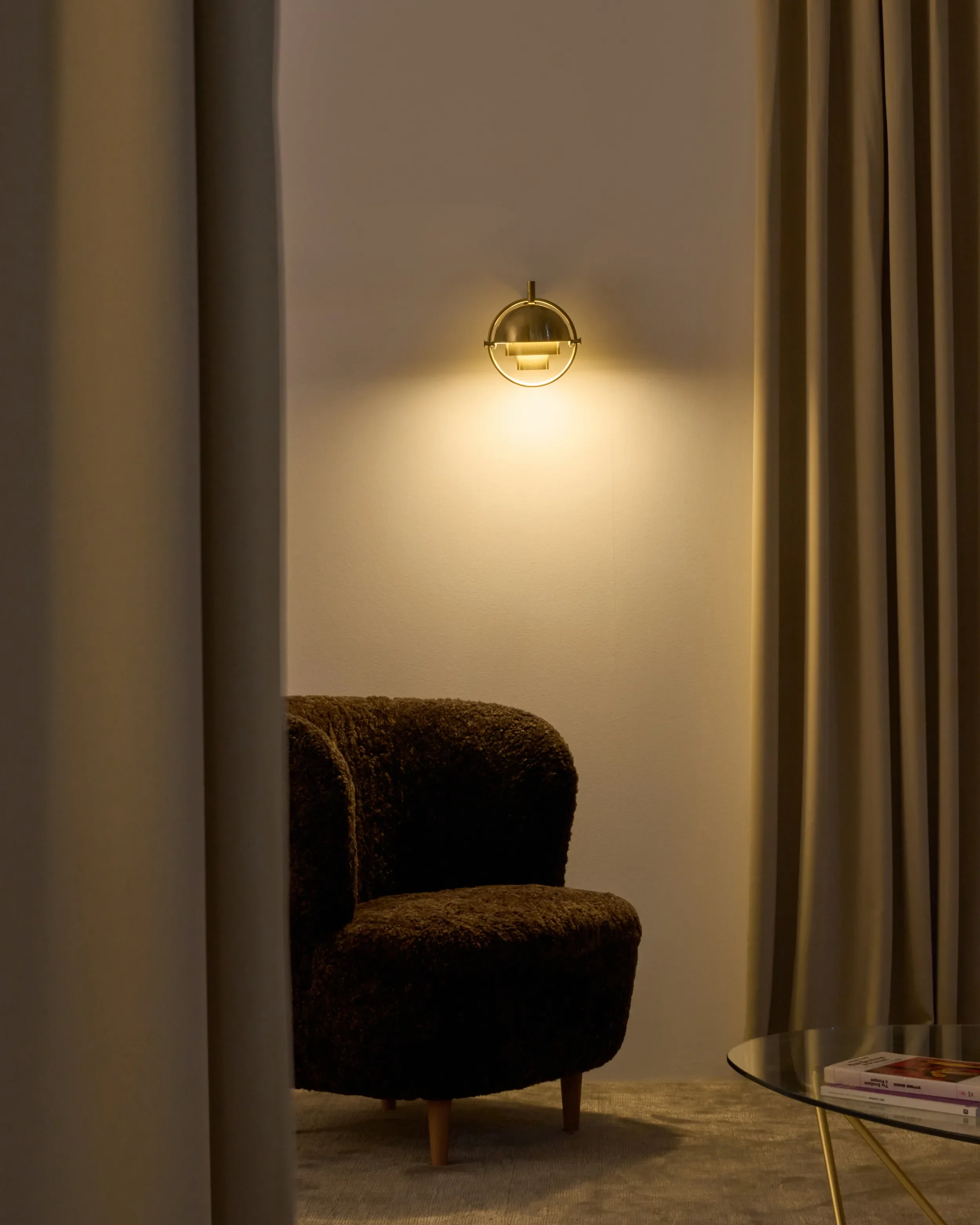 Lampa ścienna MULTI-LITE mosiężny - Image 2