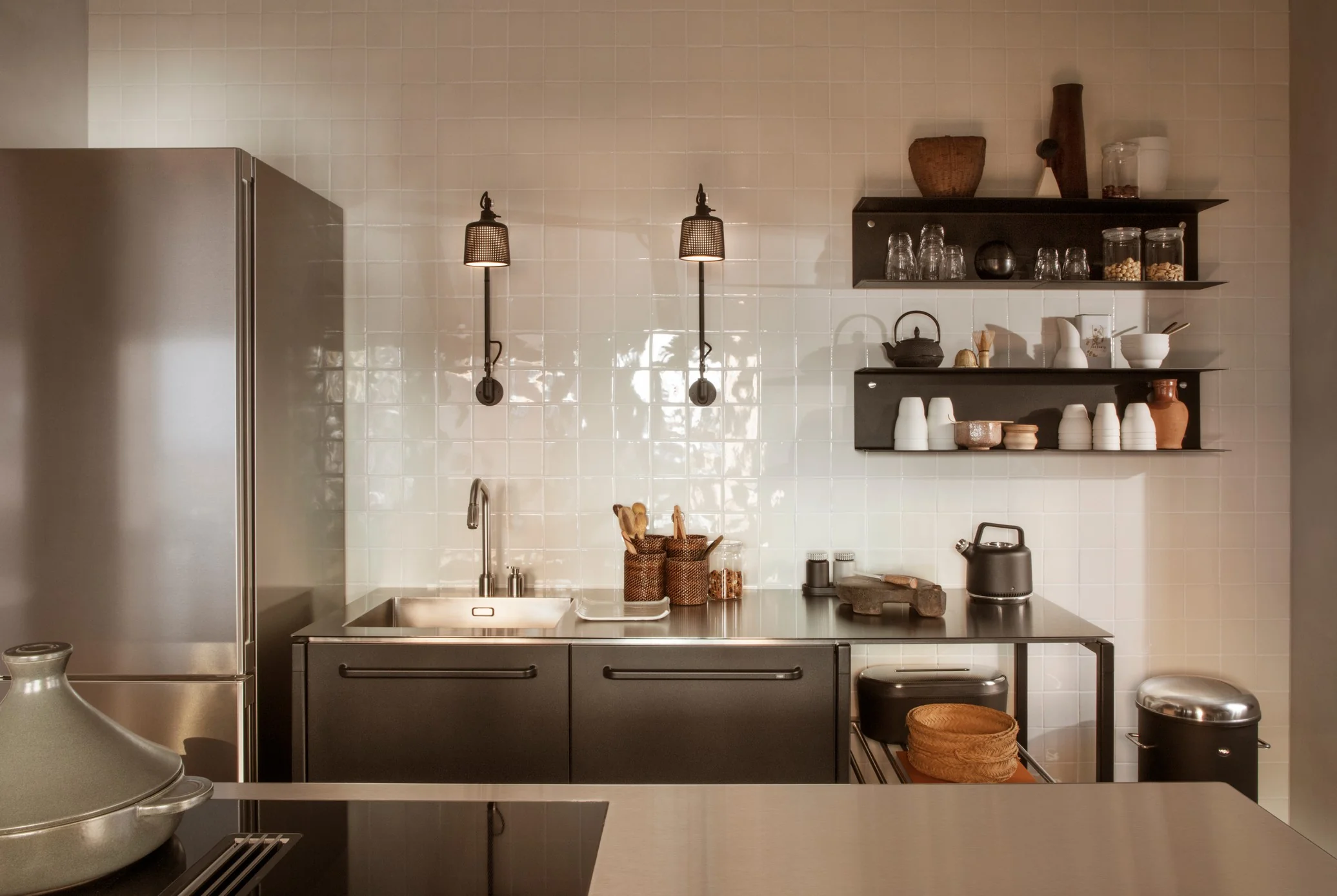 Lampa ścienna na wysięgniku 522 czarny metal - Image 10