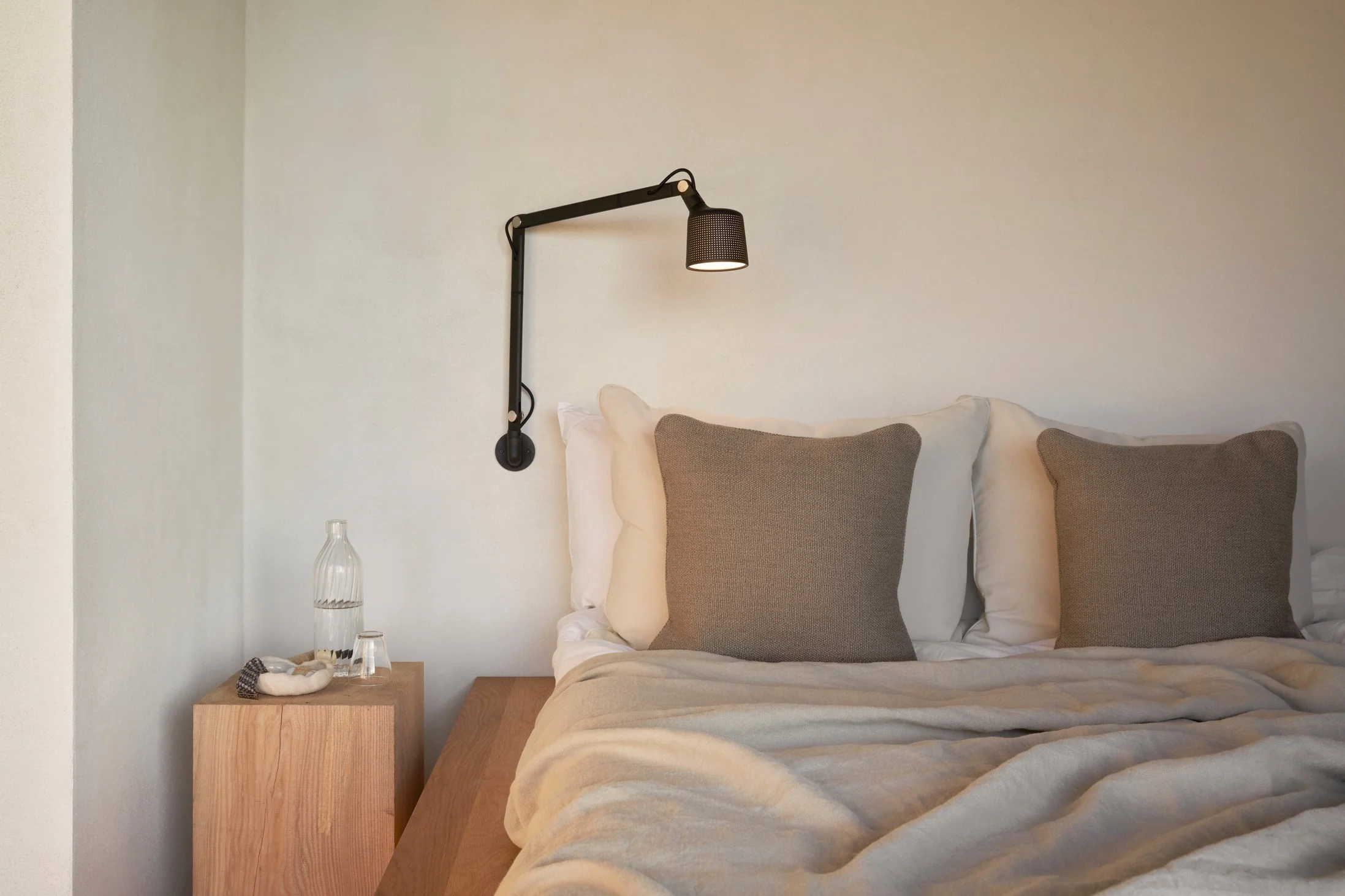 Lampa ścienna na wysięgniku 522 czarny metal - Image 2
