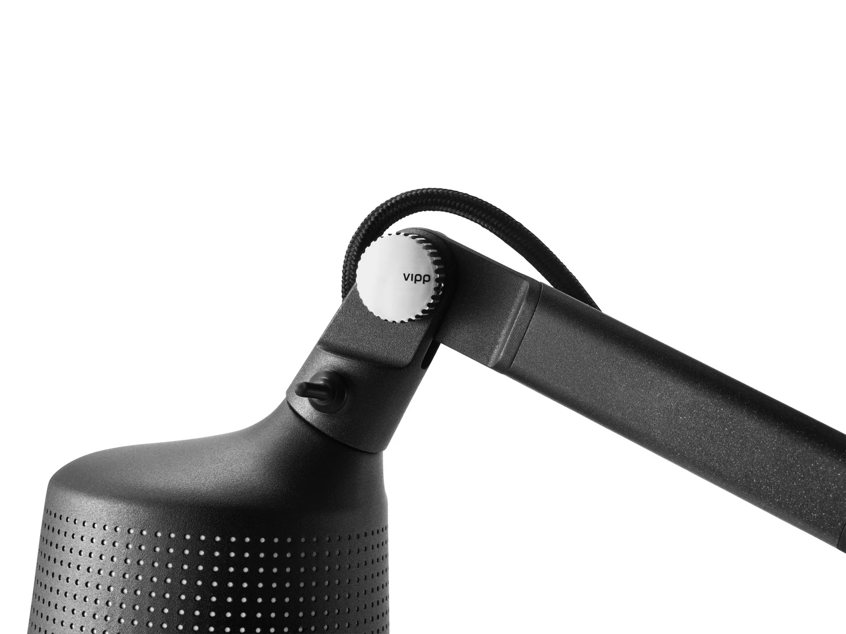 Lampa ścienna na wysięgniku 522 czarny metal - Image 8