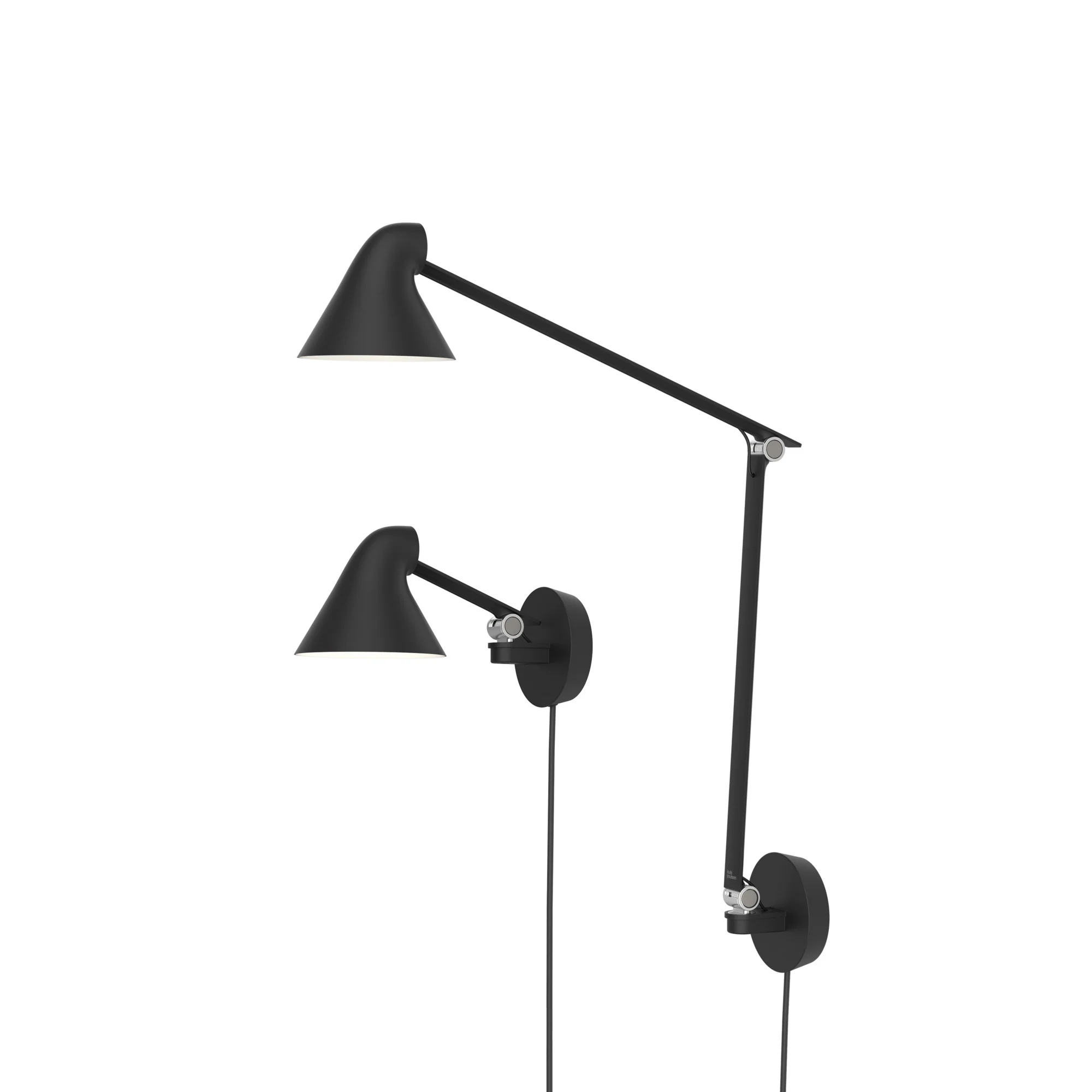 Lampa ścienna na wysięgniku regulowana NJP czarny - Image 11