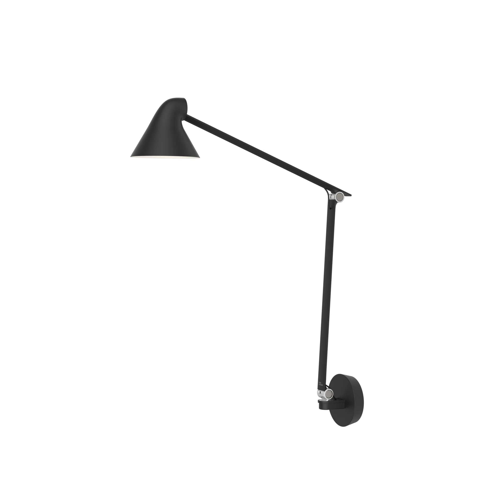 Lampa ścienna na wysięgniku regulowana NJP czarny - Image 8