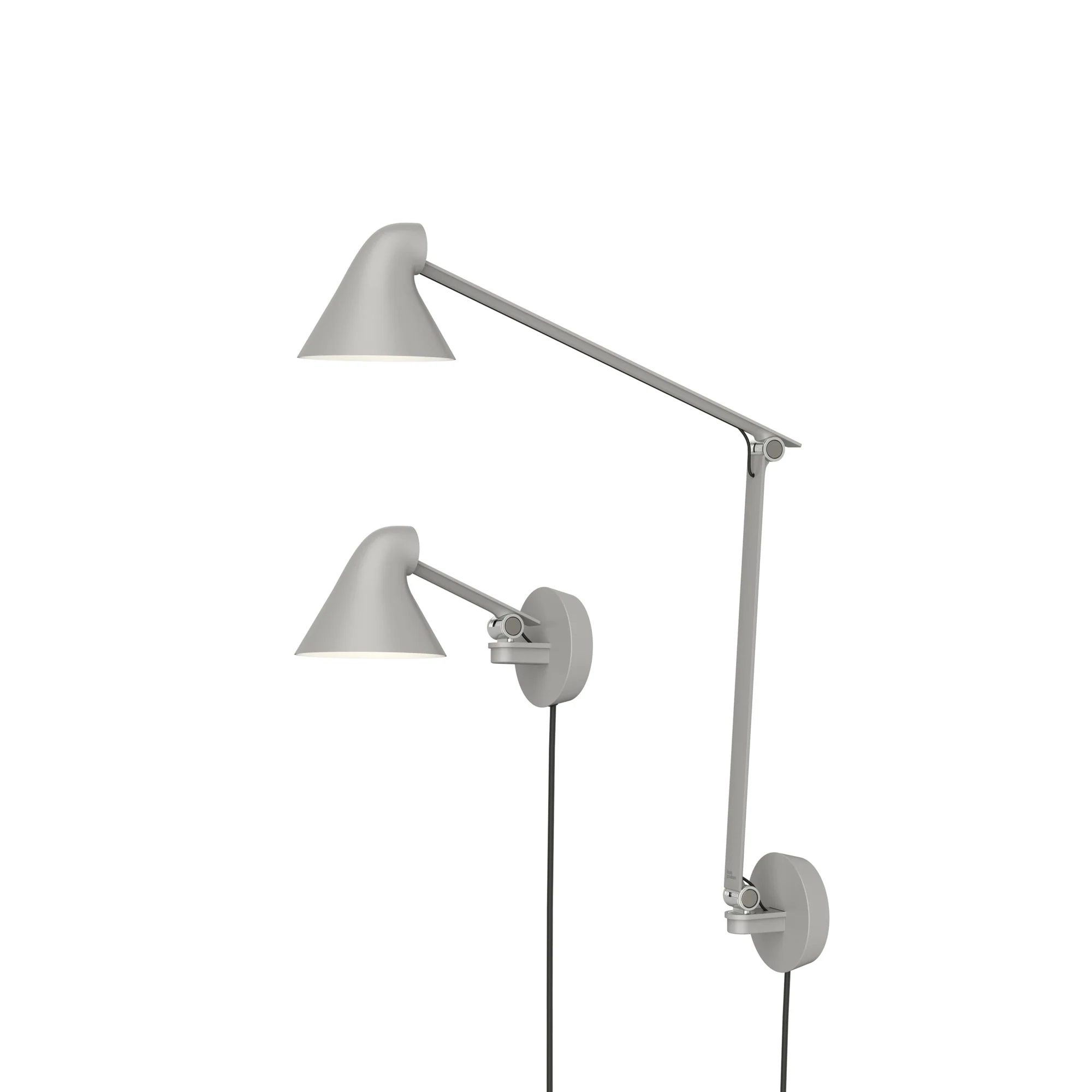 Lampa ścienna na wysięgniku regulowana NJP szary - Image 12