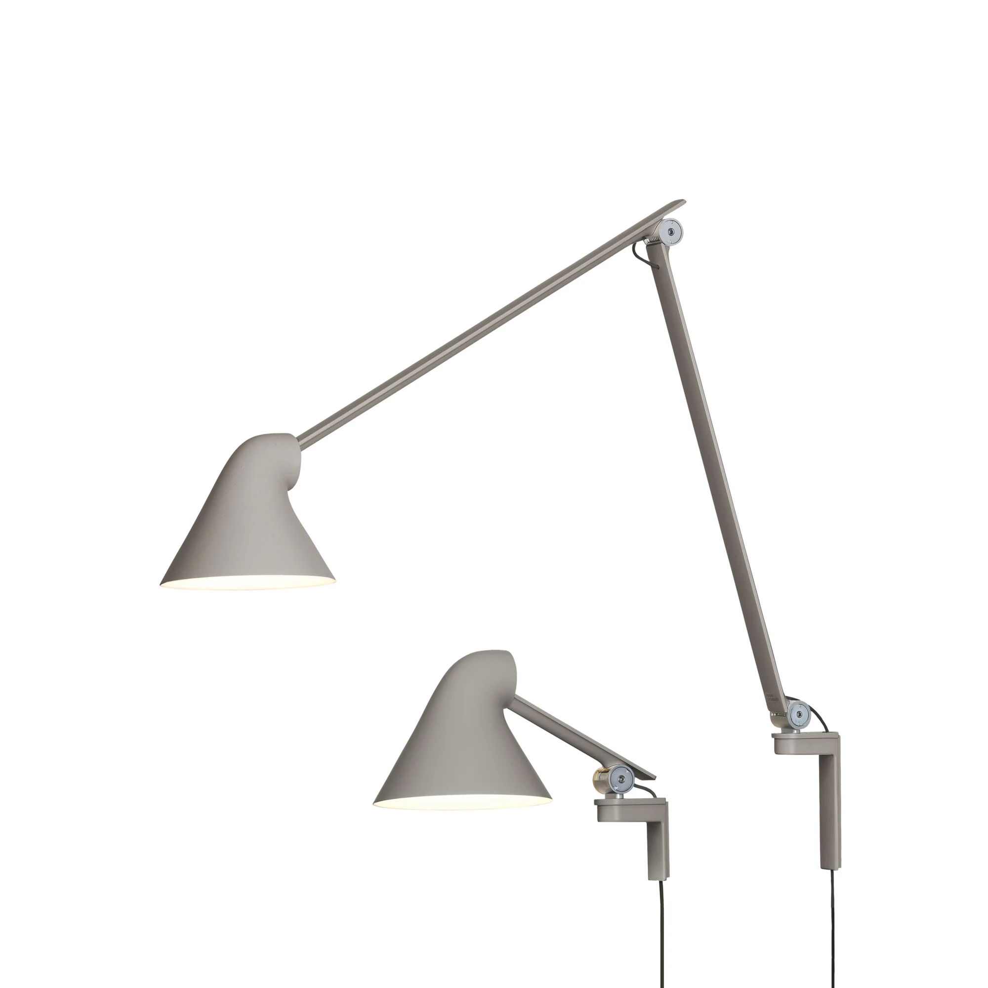 Lampa ścienna na wysięgniku regulowana NJP szary - Image 4