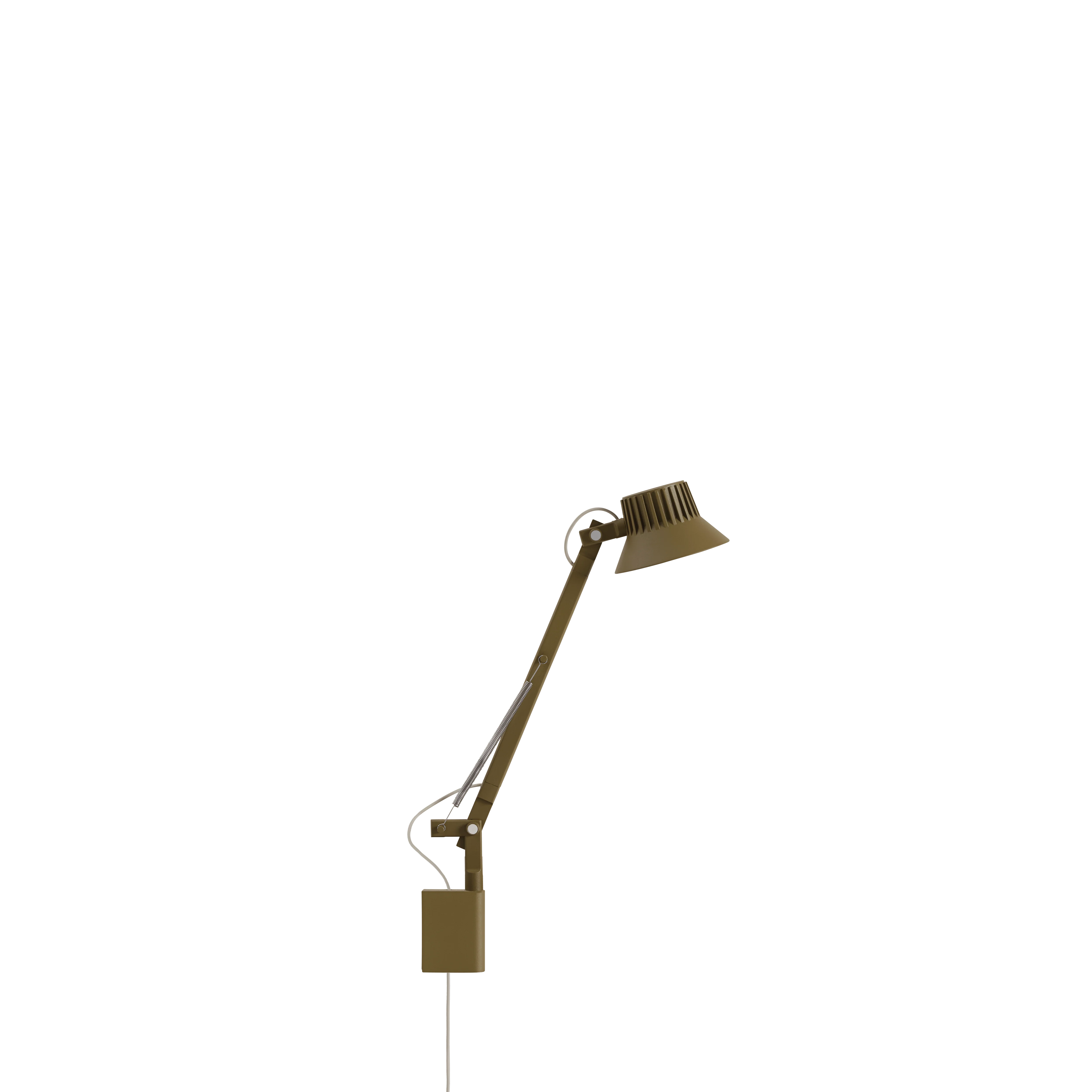 Lampa ścienna regulowana z wysięgnikiem DEDICATE brązowo-zielony - Image 3