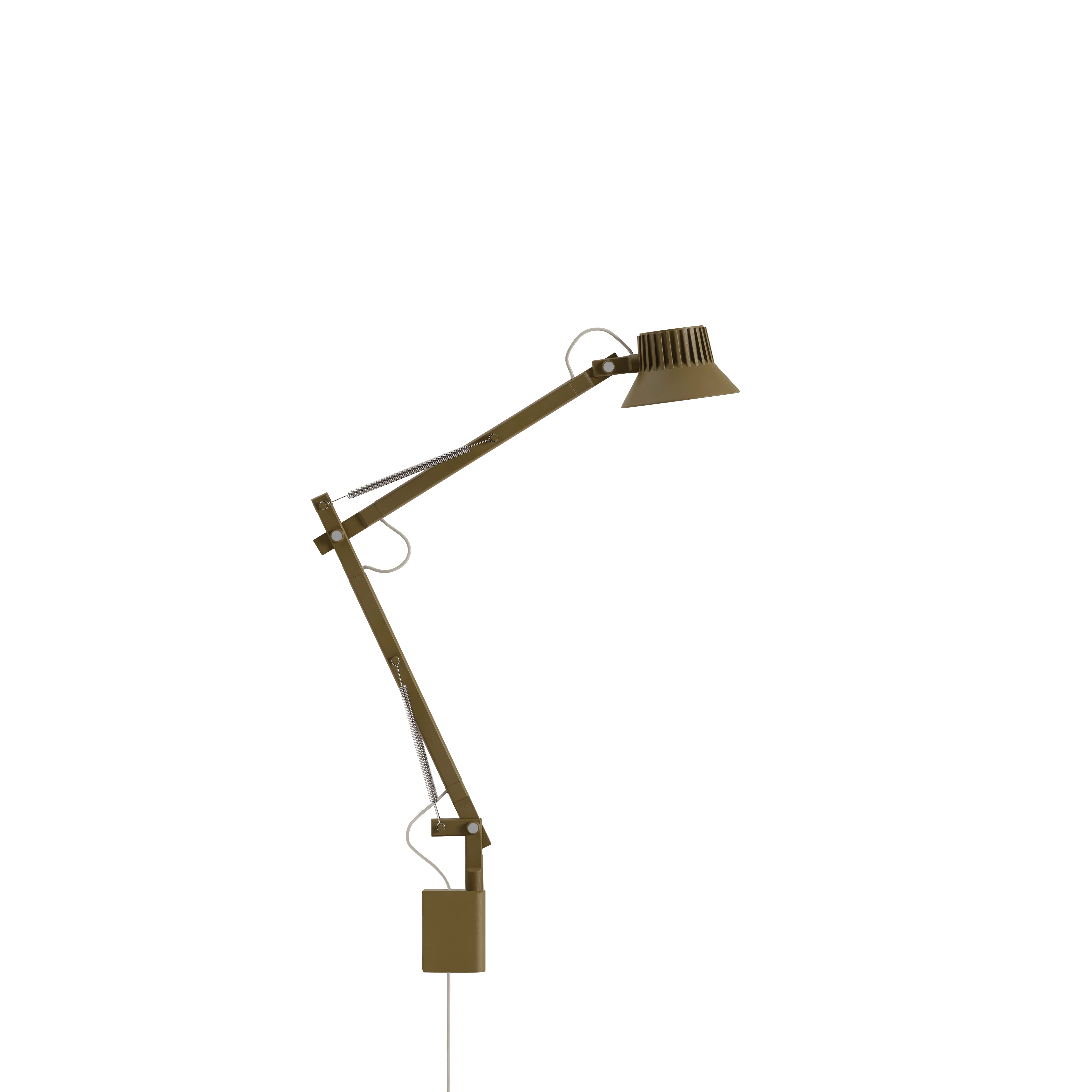 Lampa ścienna regulowana z wysięgnikiem DEDICATE brązowo-zielony - Image 4