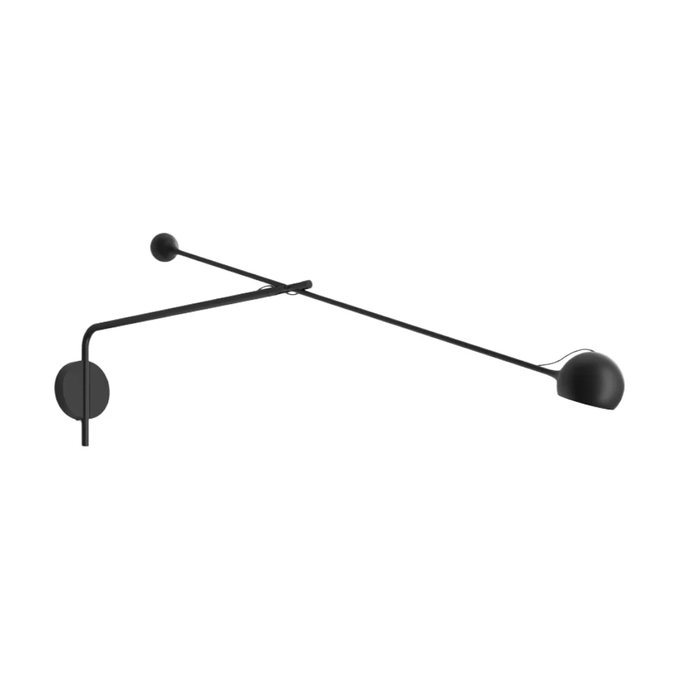 Lampa ścienna z wysięgnikiem regulowana IXA L antracytowy