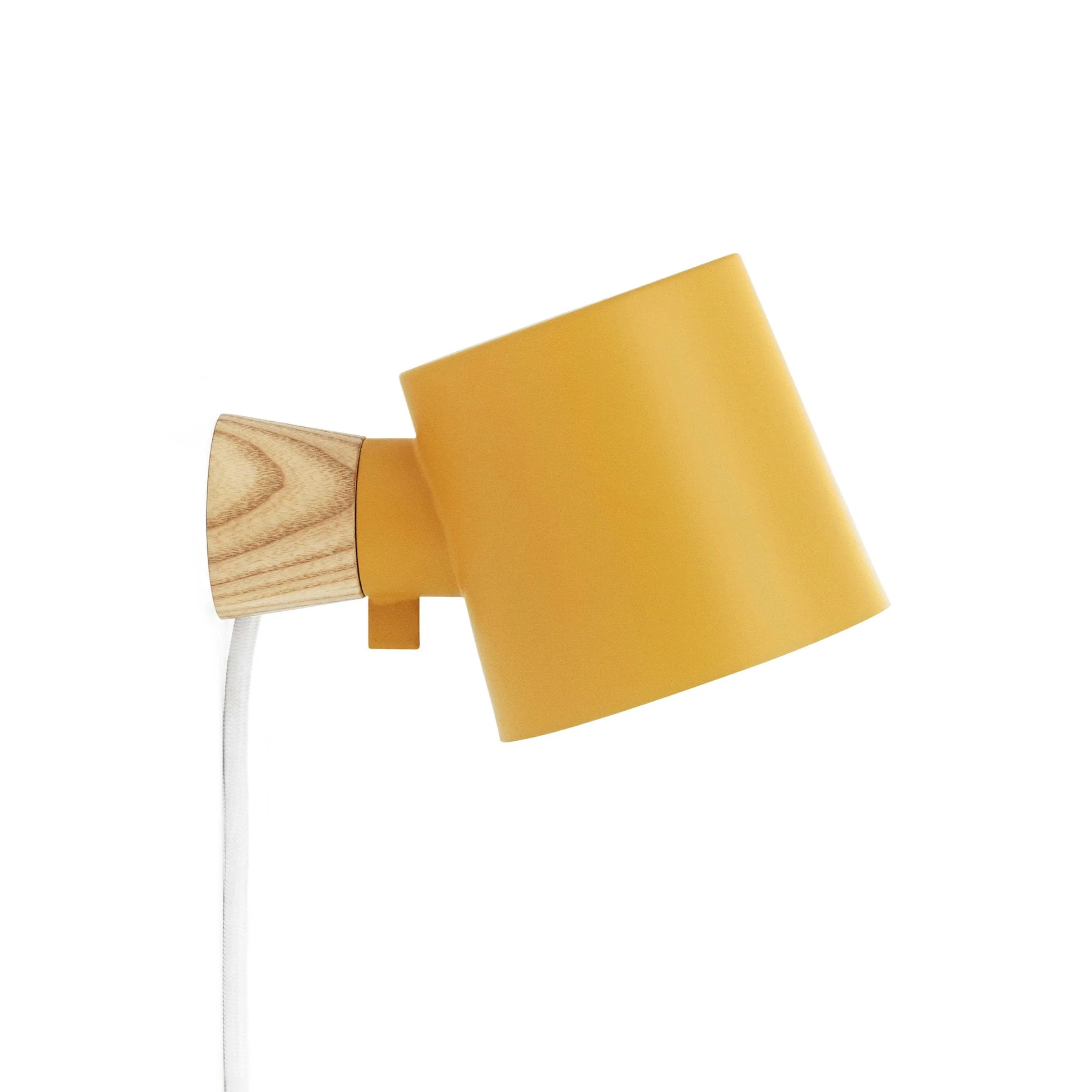 Lampa ścienna RISE żółty