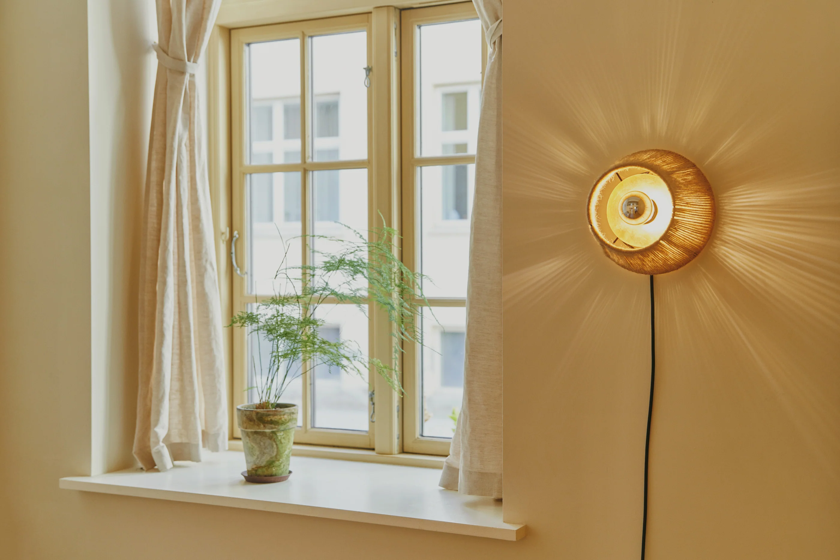 Lampa ścienna RO juta - Image 2