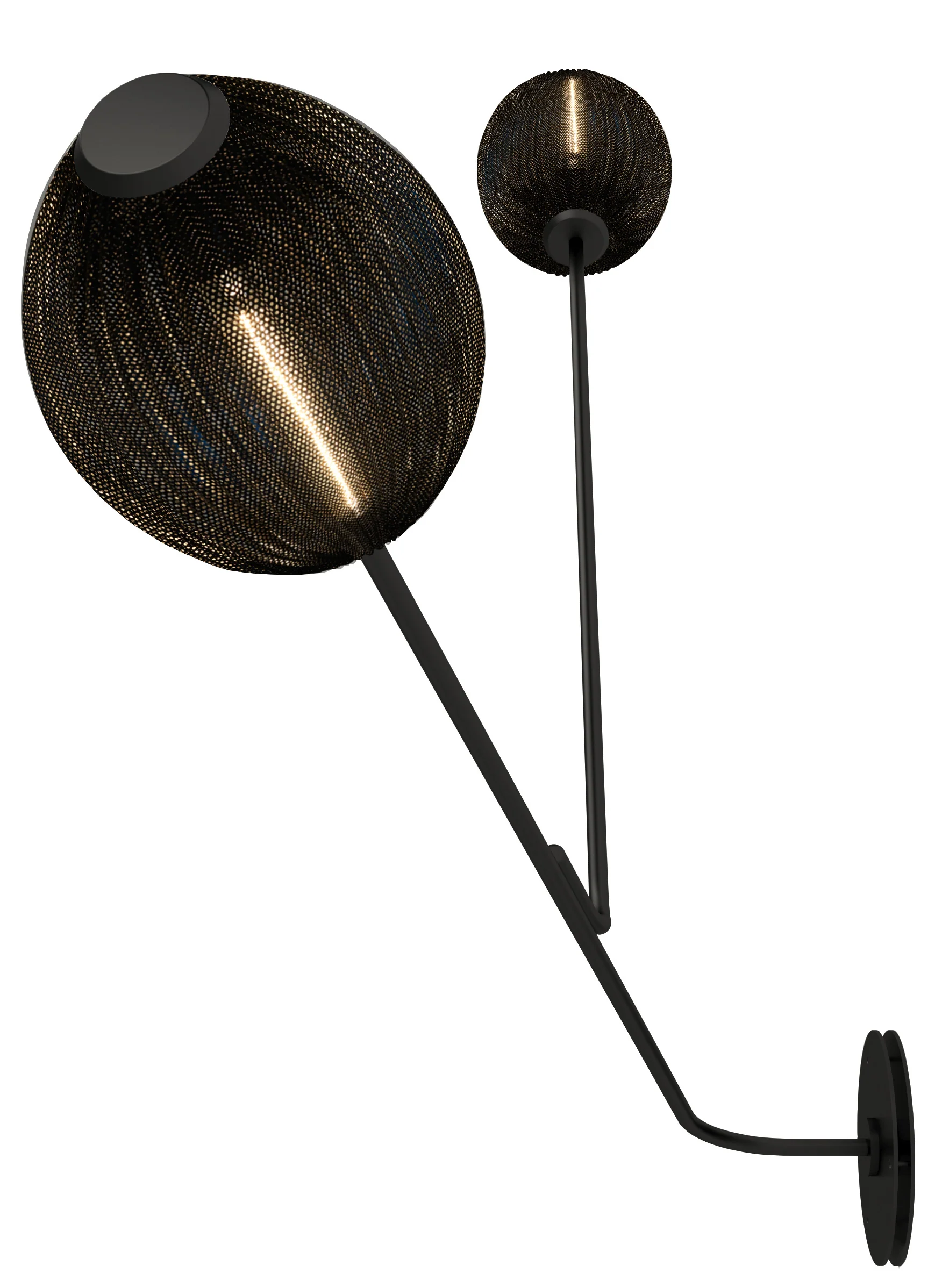 Lampa ścienna SATELLITE czarny - Image 3