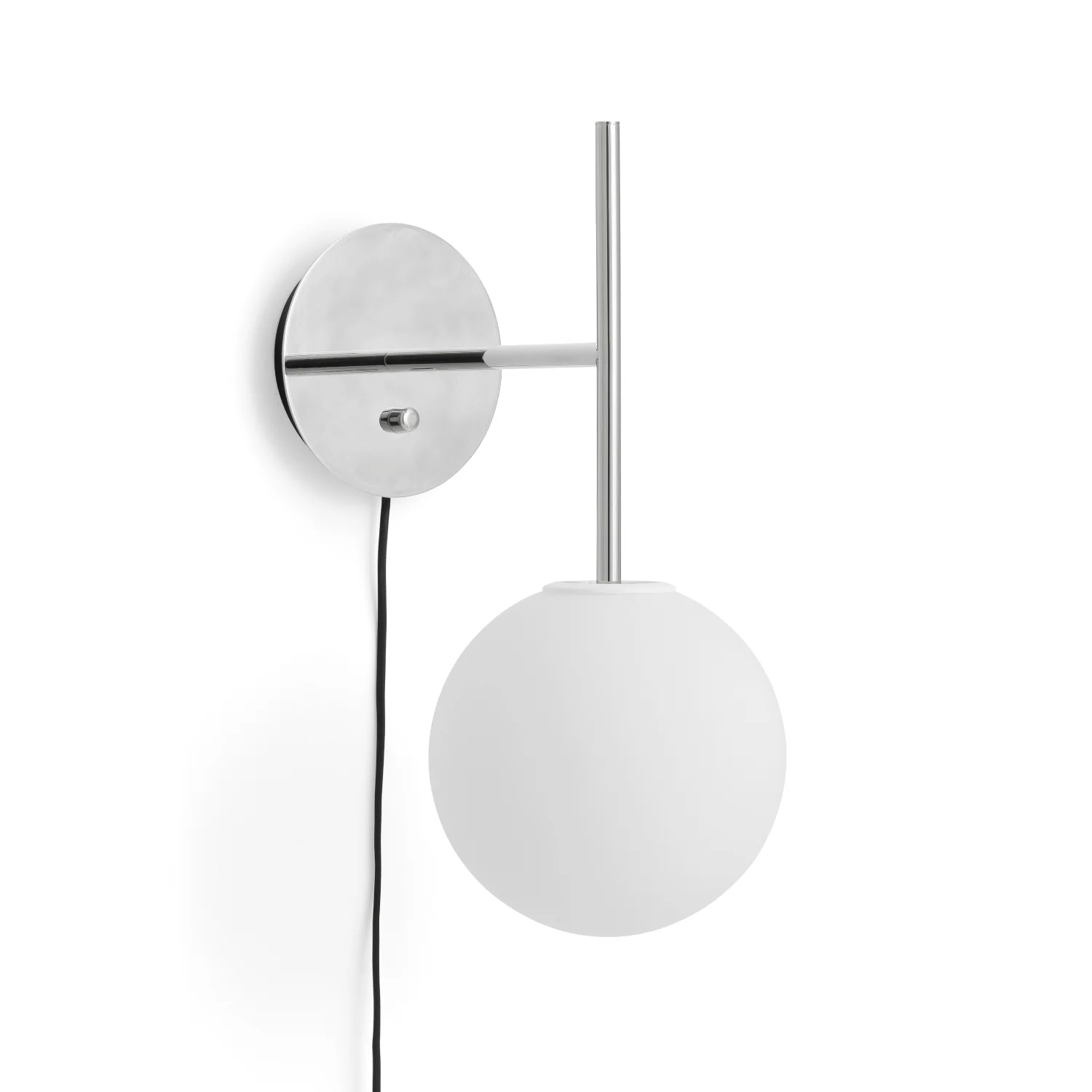 Lampa ścienna TR BULB polerowana stal