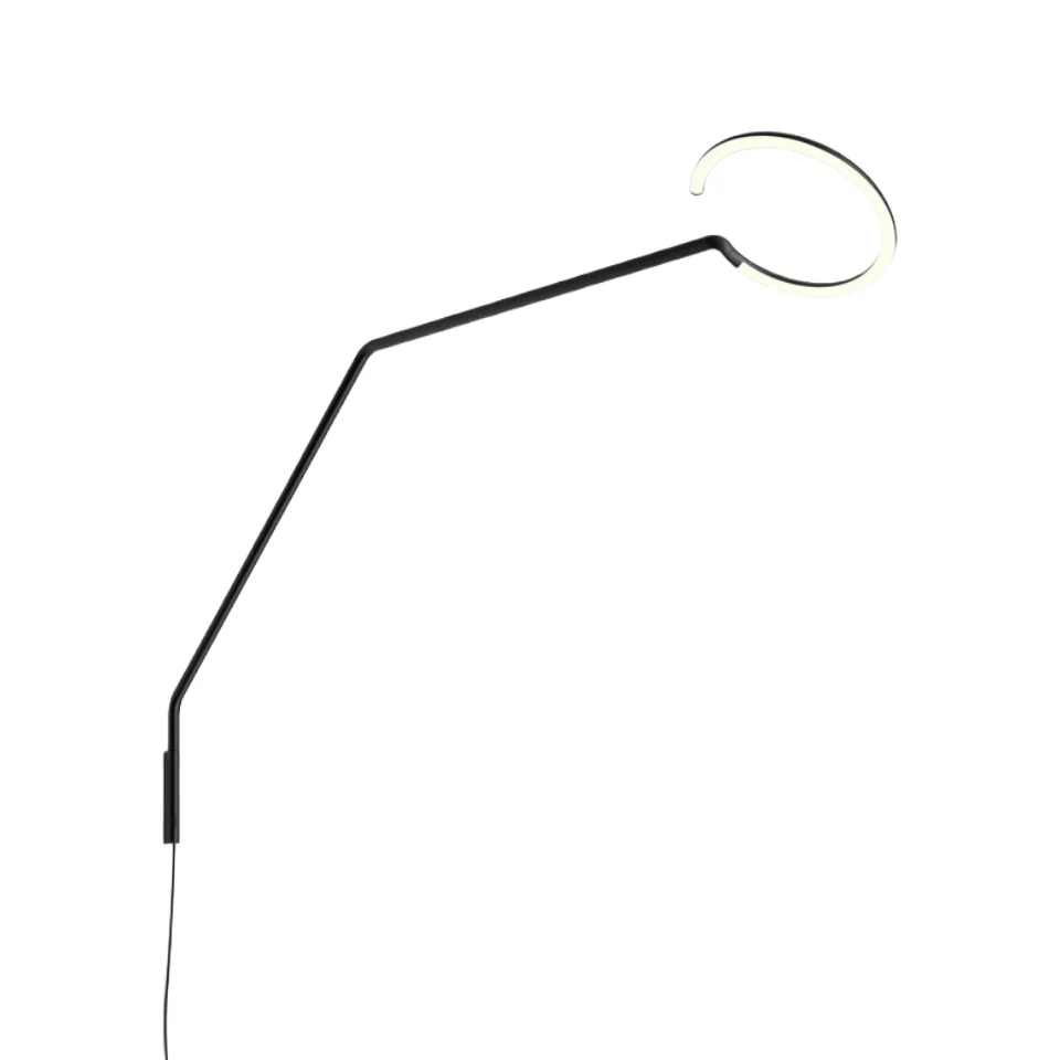 Lampa ścienna na wysięgniku VINE LIGHT L czarny