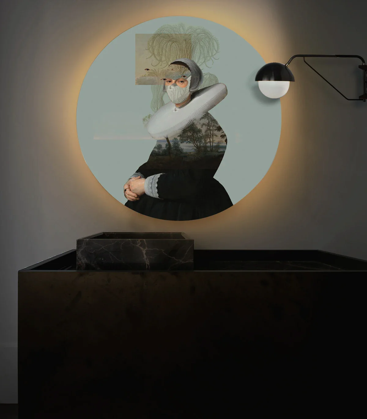 Lampa ścienna DOTS LIGHTING - LANDSCAPE MUSE zielony - Image 2