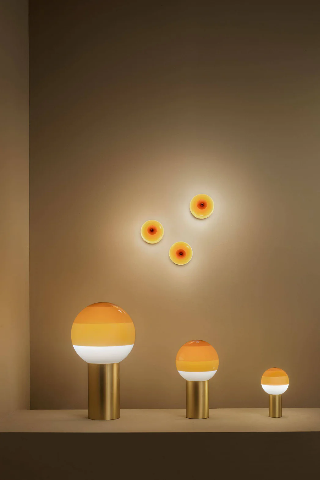 Lampa stołowa DIPPING zielony ze złotą podstawą - Image 7