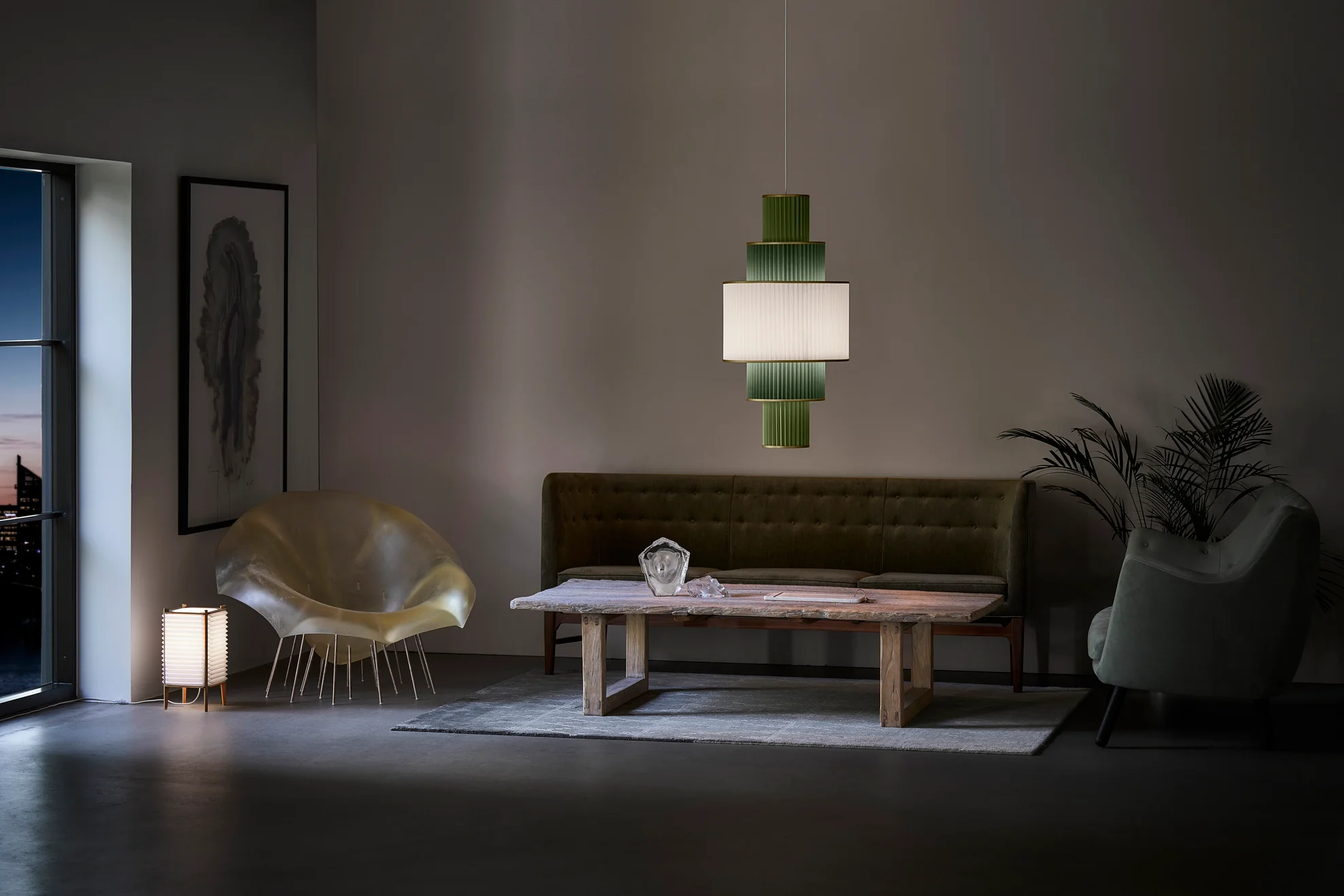 Lampa stołowa MODEL 303 BEE HIVE biały - Image 7