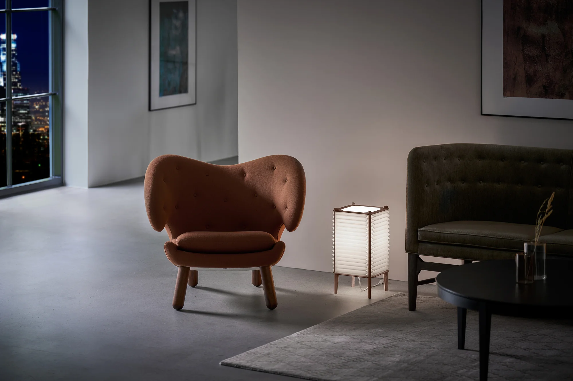 Lampa stołowa MODEL 303 BEE HIVE biały - Image 8