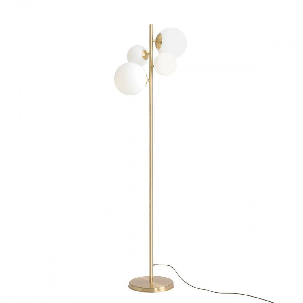 Lampa podłogowa BLOOM mosiężny