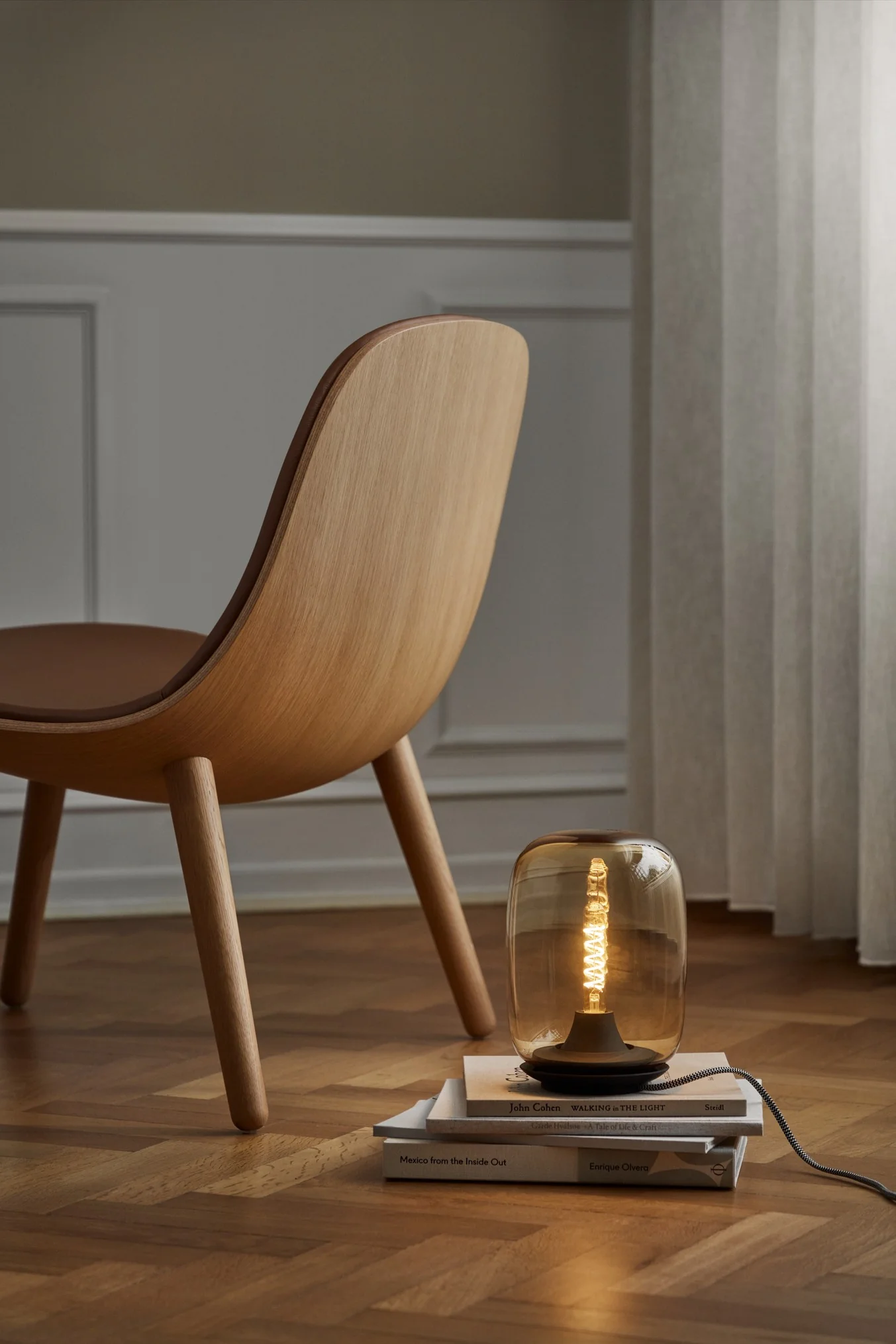 Lampa stołowa ACORN złoty - Image 2