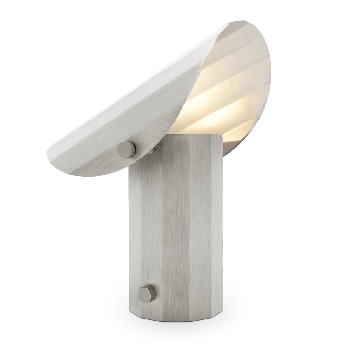 Lampa stołowa APOLIN stal szczotkowana - Image 4