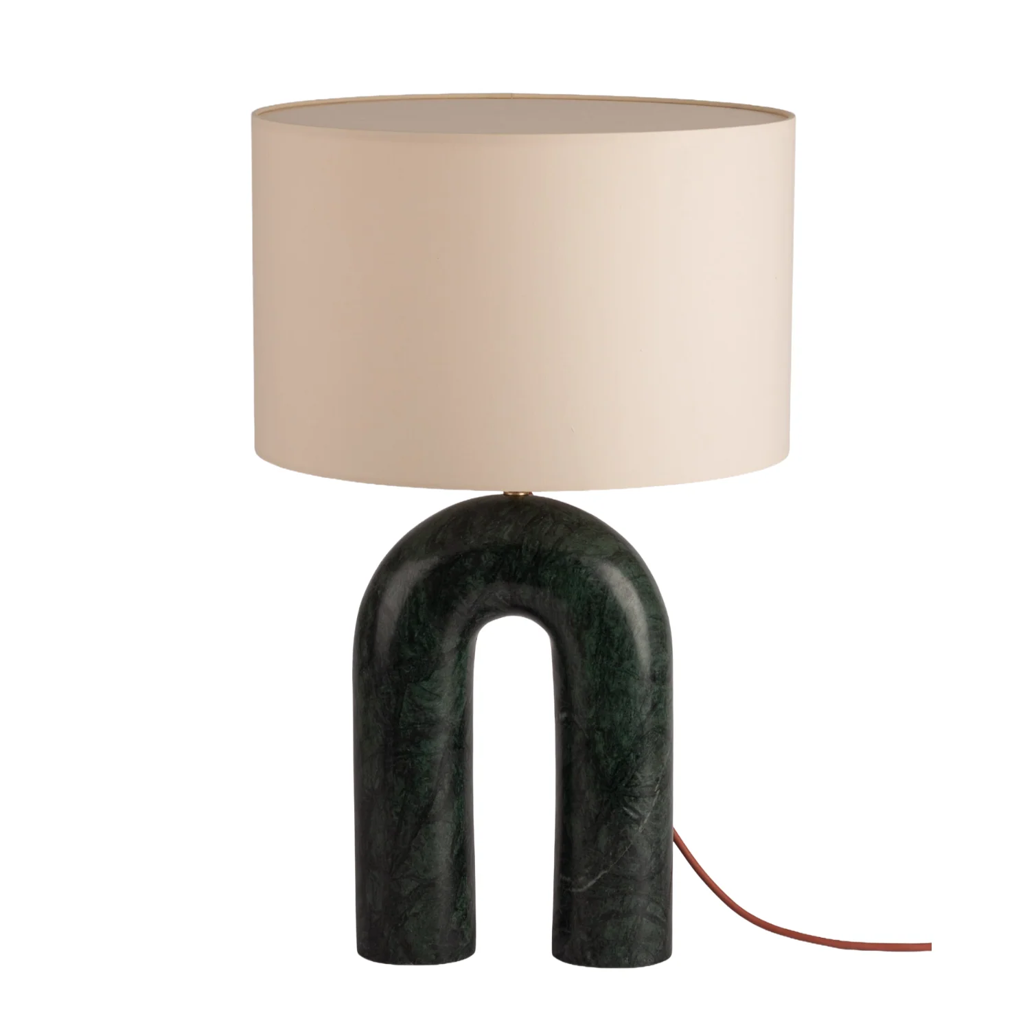 Lampa stołowa ARKO zielony marmur