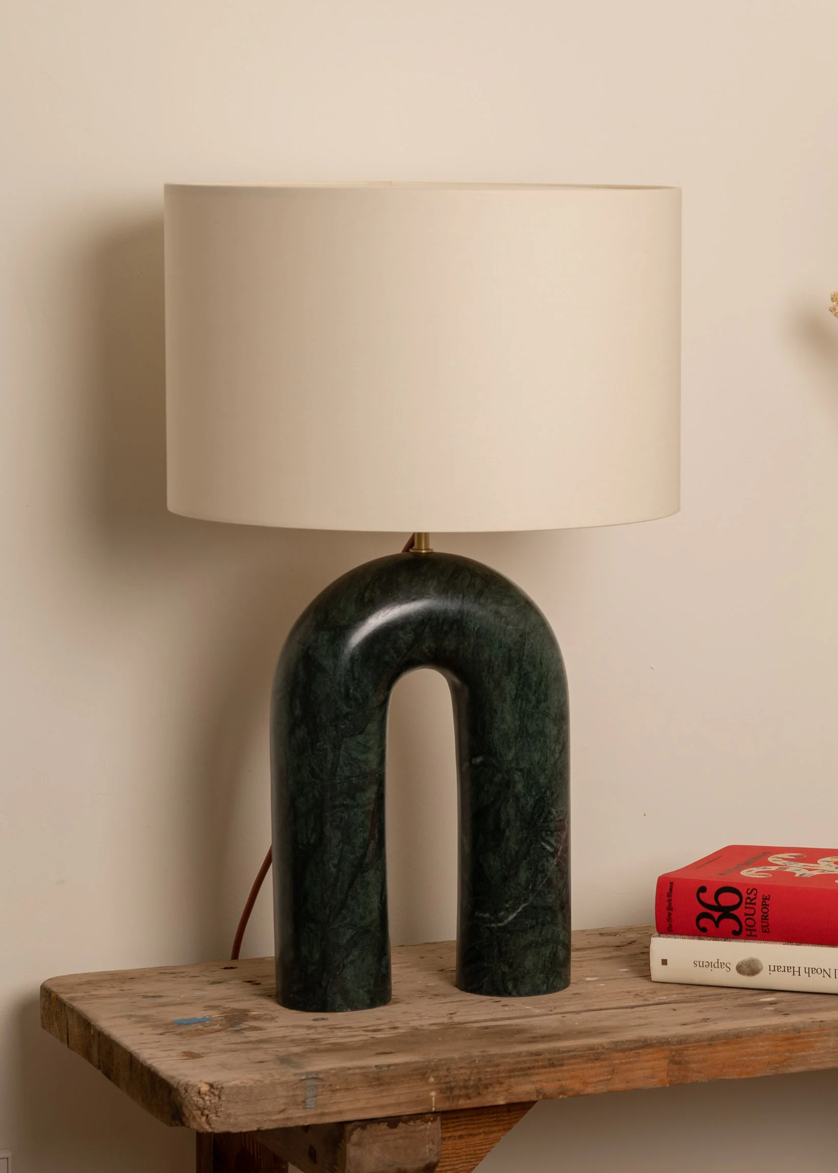 Lampa stołowa ARKO zielony marmur - Image 2