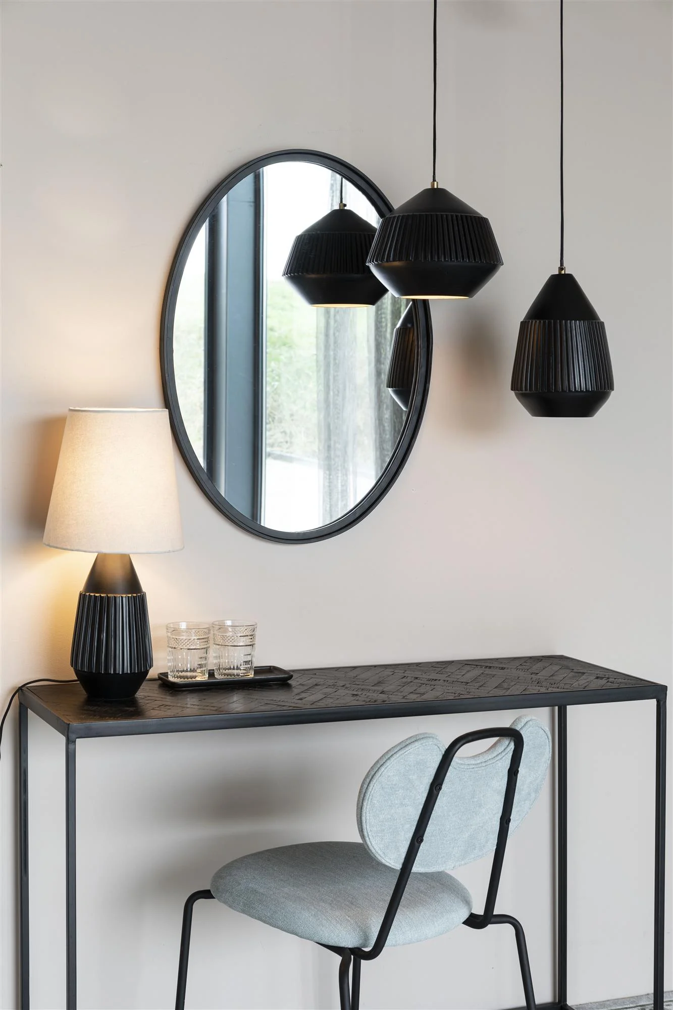 Lampa stołowa AYSA czarny - Image 3