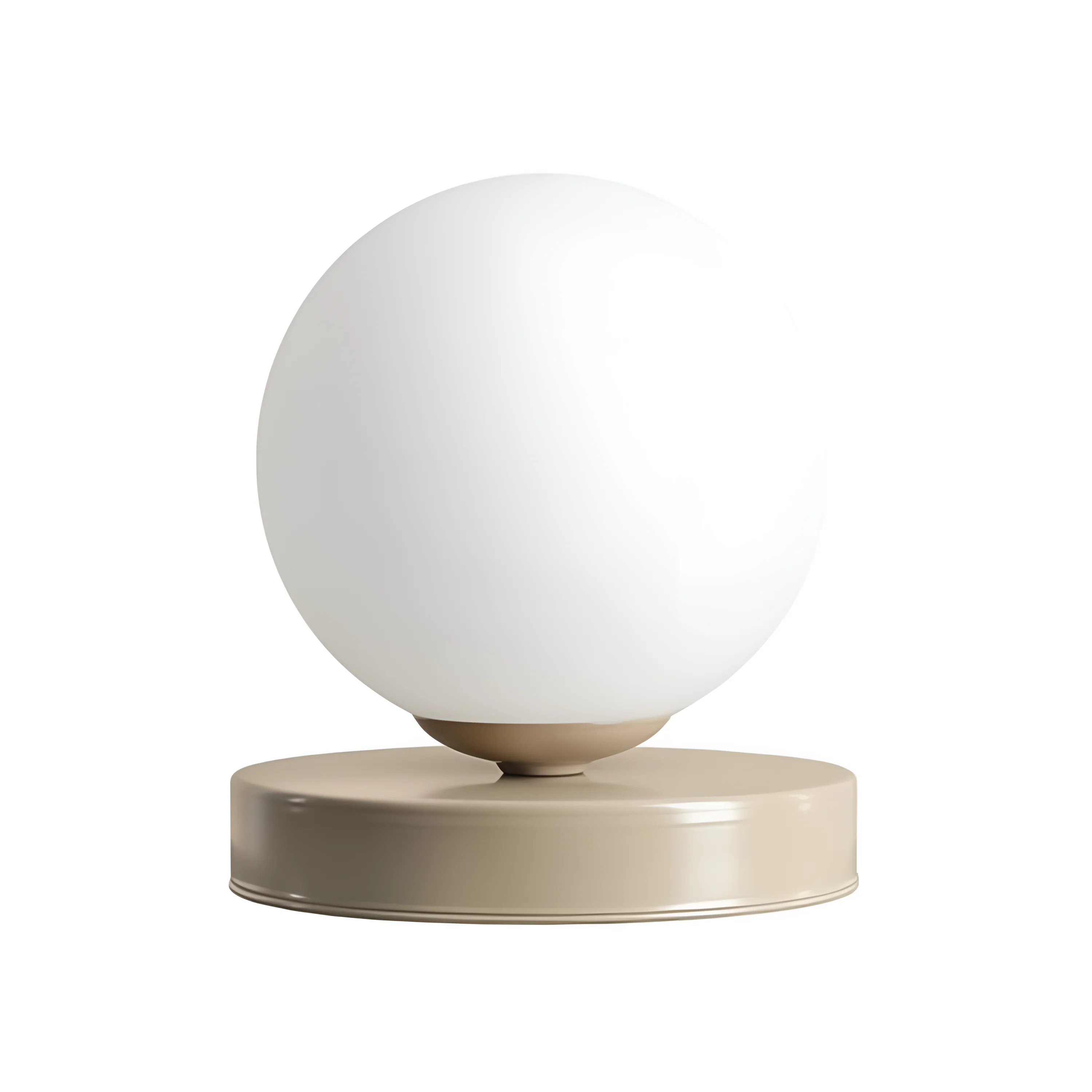 Lampa stołowa BALL beżowy