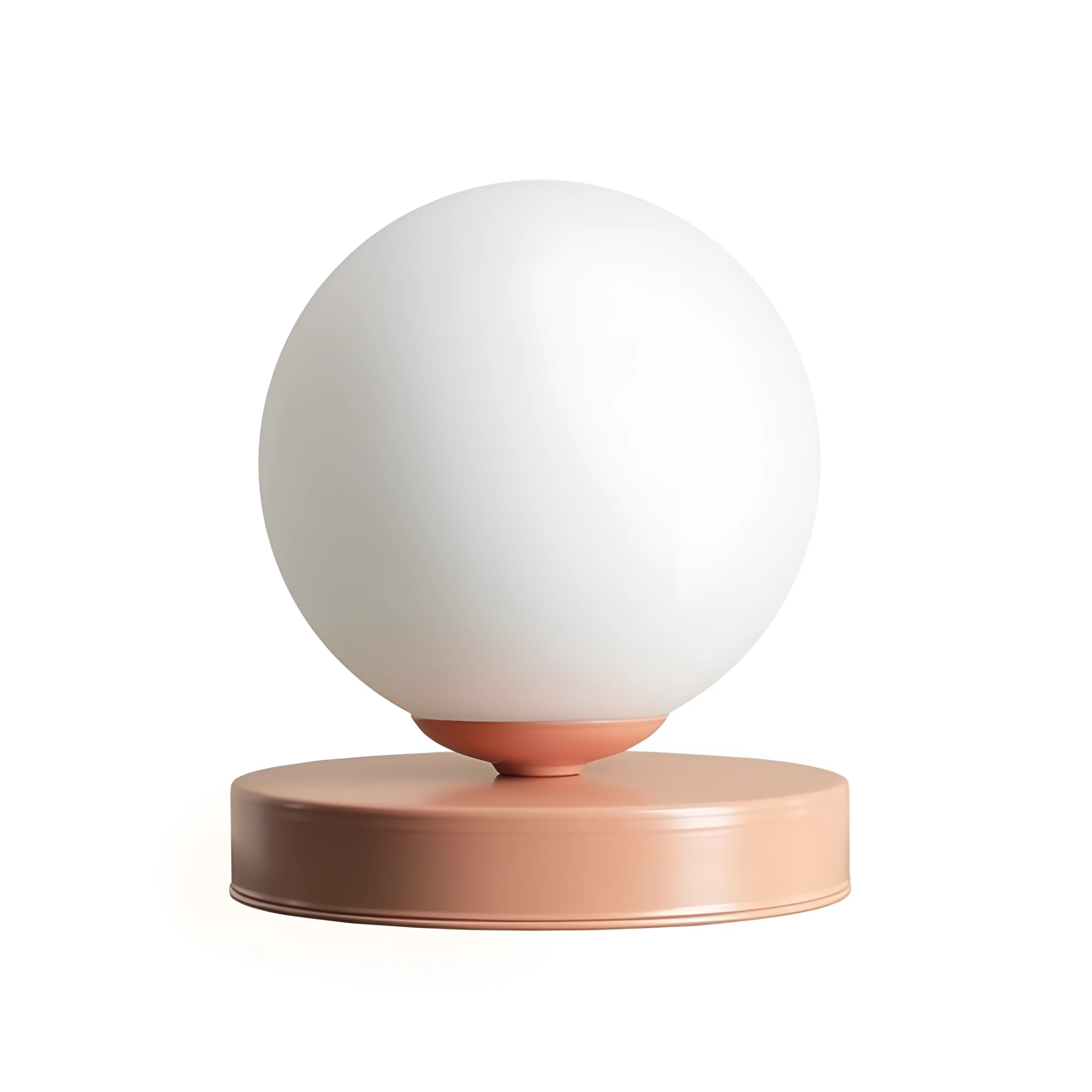 Lampa stołowa BALL różowy