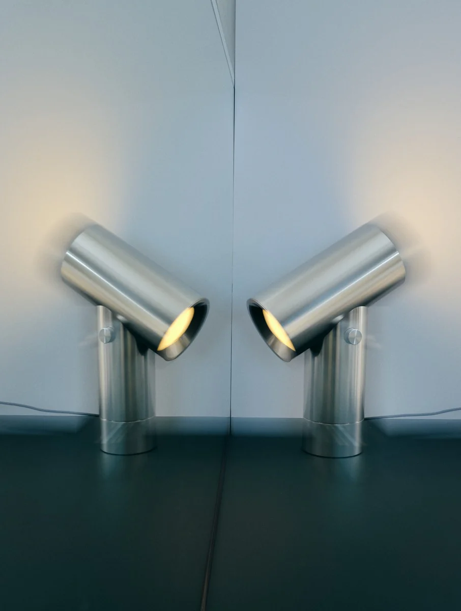 Lampa stołowa BEAM polerowane aluminium - Image 18