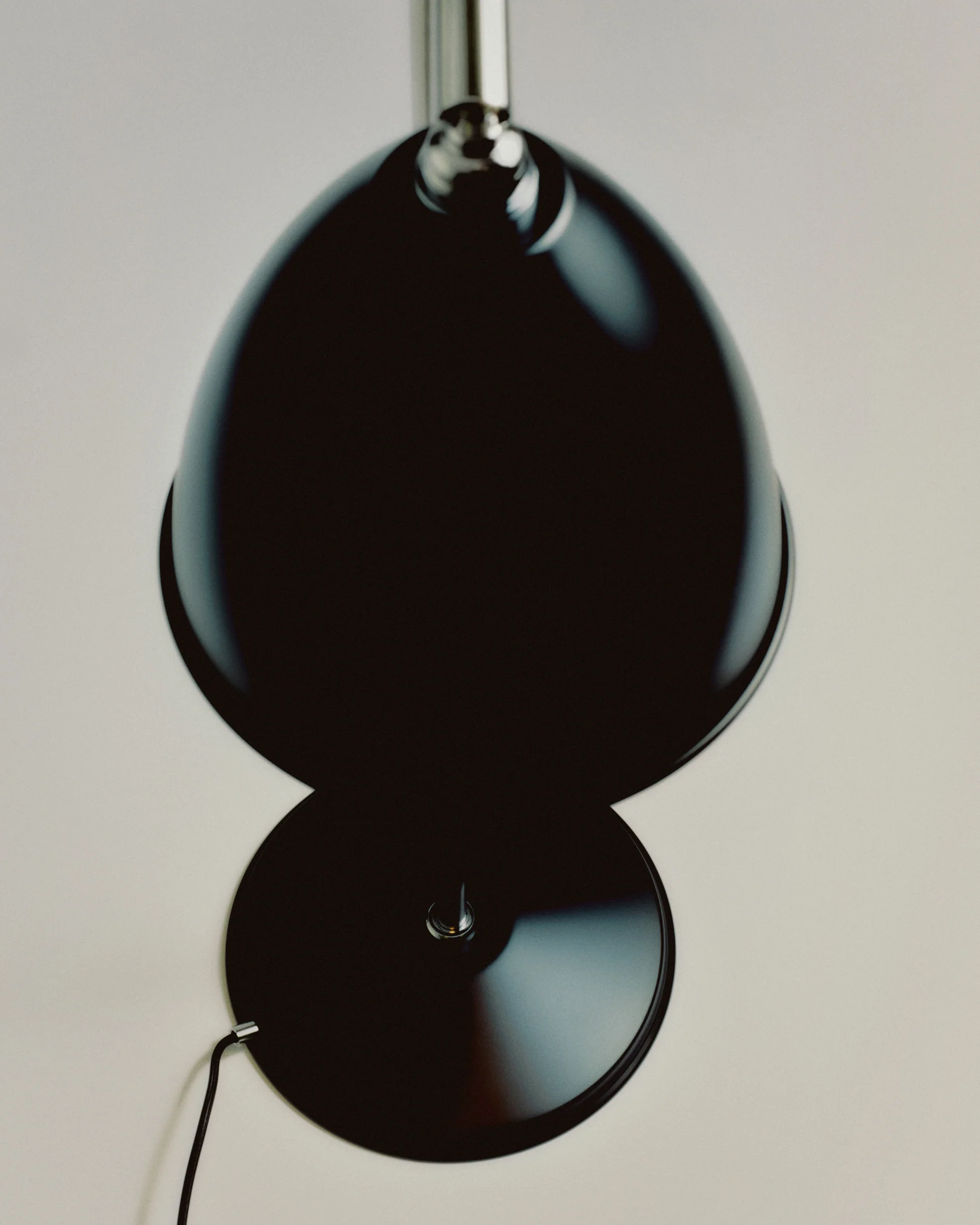 Lampa stołowa BESTLITE BL1 czarny z szarym kloszem - Image 4
