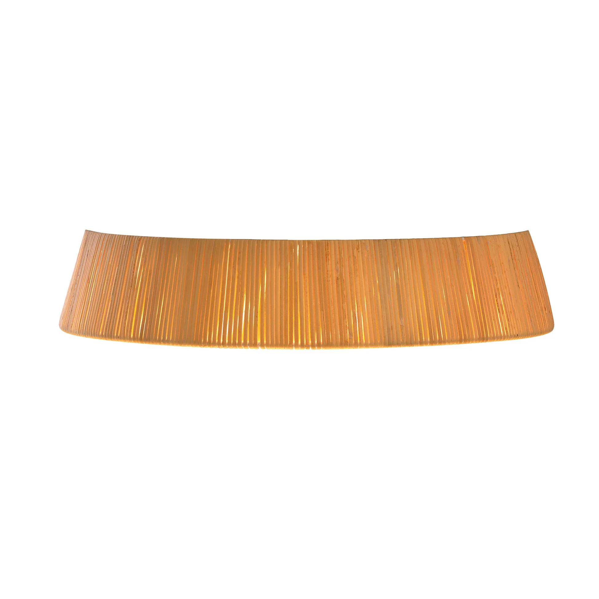 Lampa stołowa BON JOUR chrom z rattanowym abażurem - Image 3