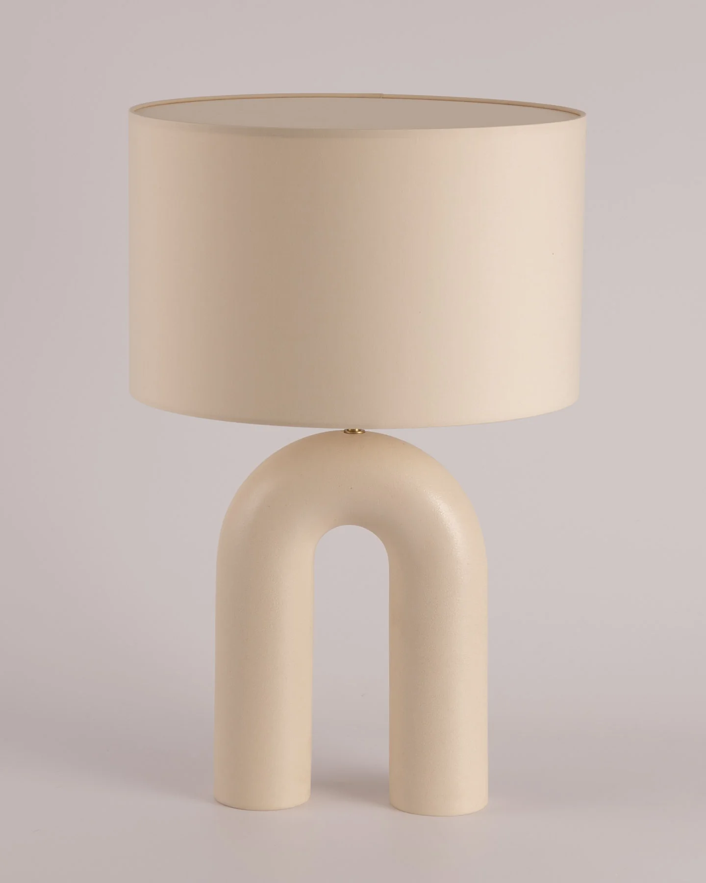Lampa stołowa ceramiczna ARKO ecru - Image 7