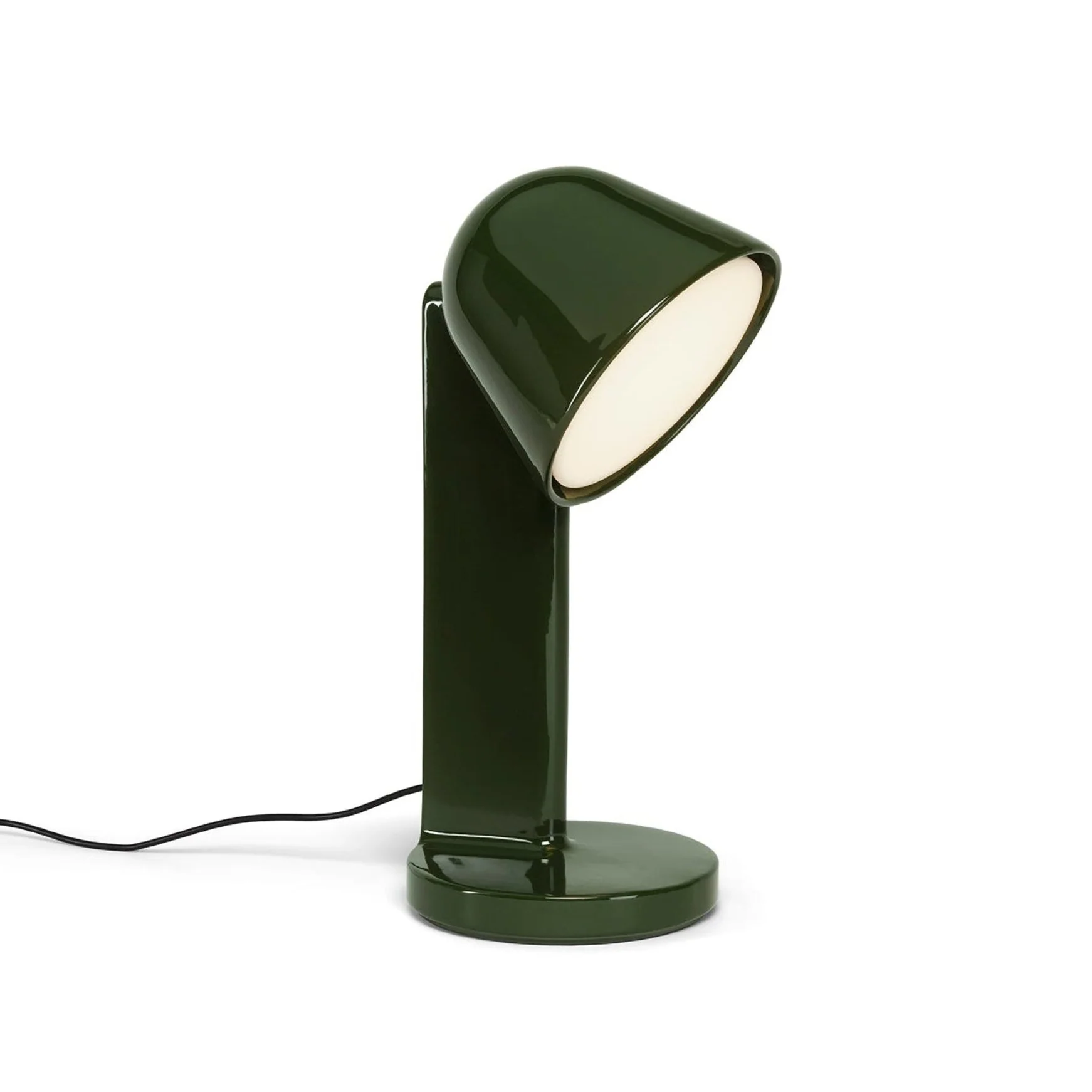 Lampa stołowa CÉRAMIQUE ciemnozielony