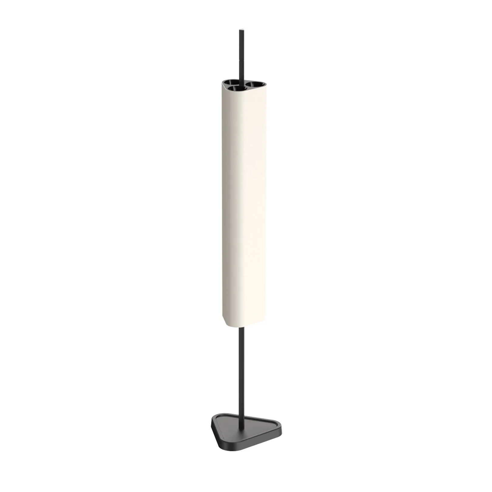 Lampa stołowa EMI biały z czarną podstawą