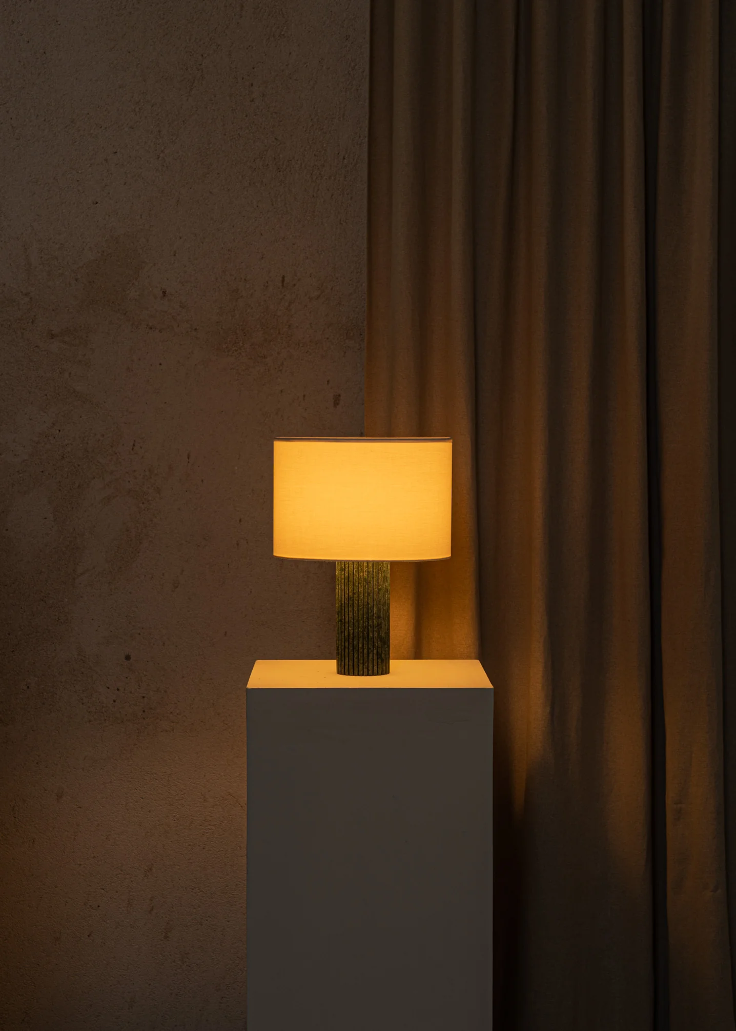 Lampa stołowa FLUTITA zielony marmur - Image 2