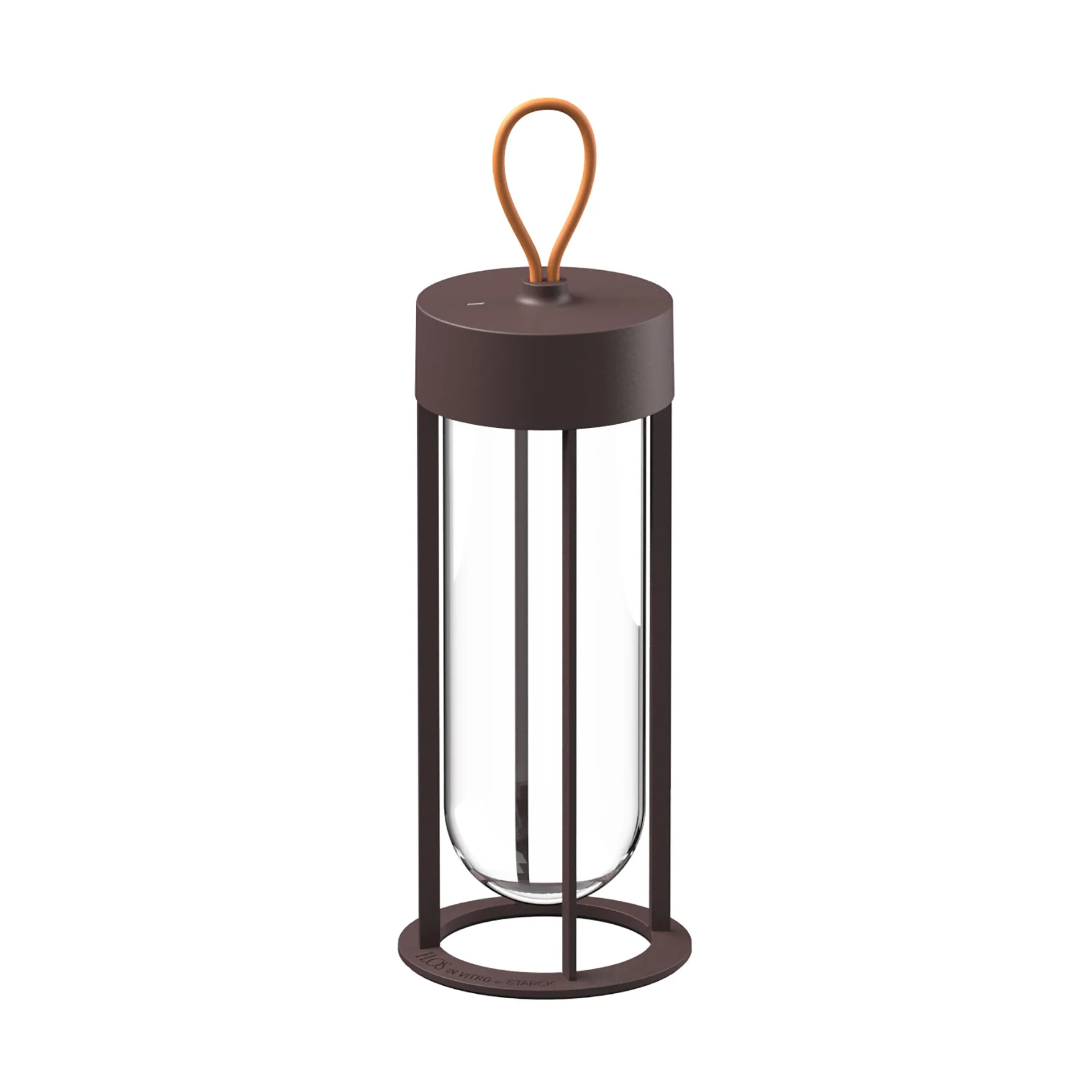 Lampa przenośna IN VITRO UNPLUGGED brązowy