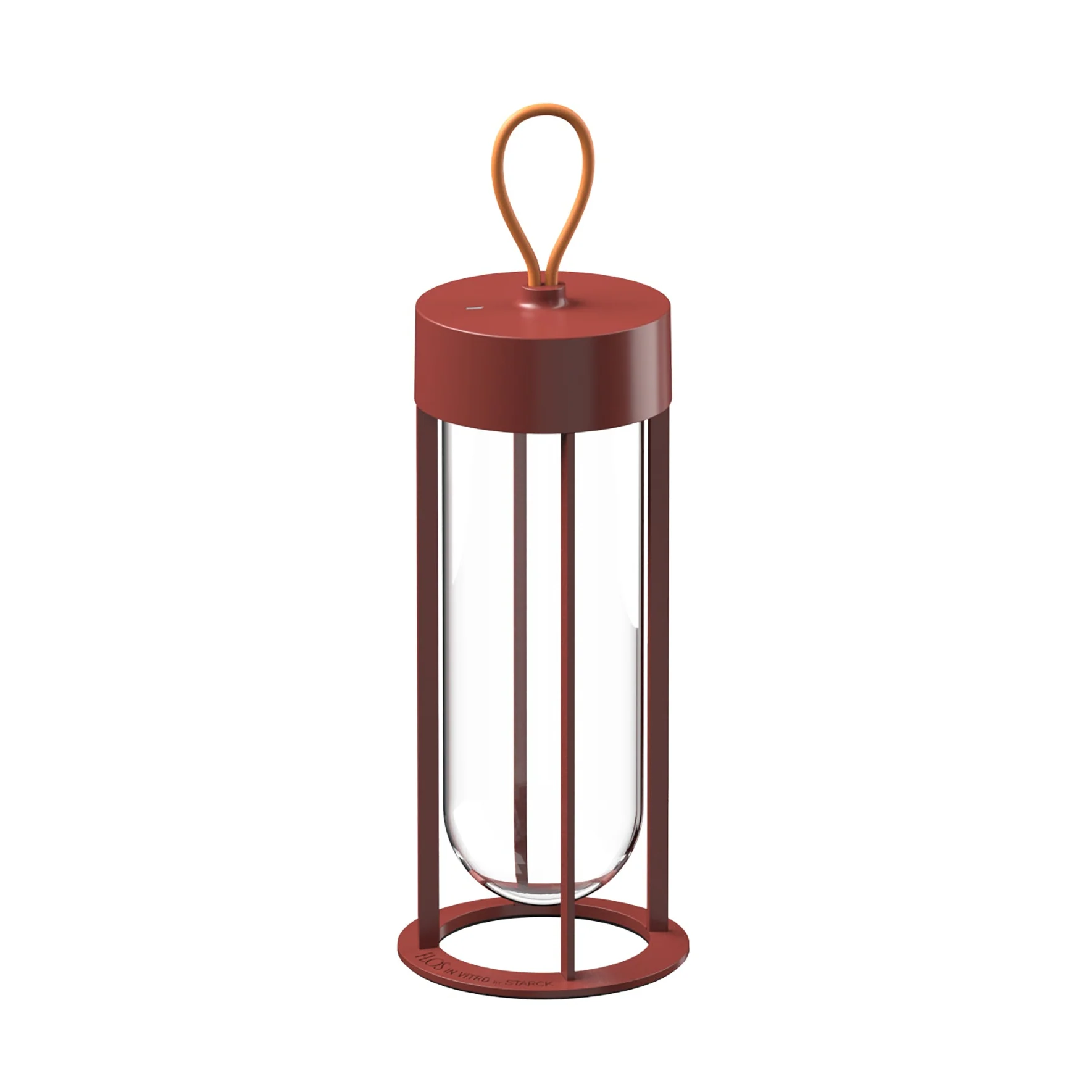 Lampa przenośna IN VITRO UNPLUGGED czerwony