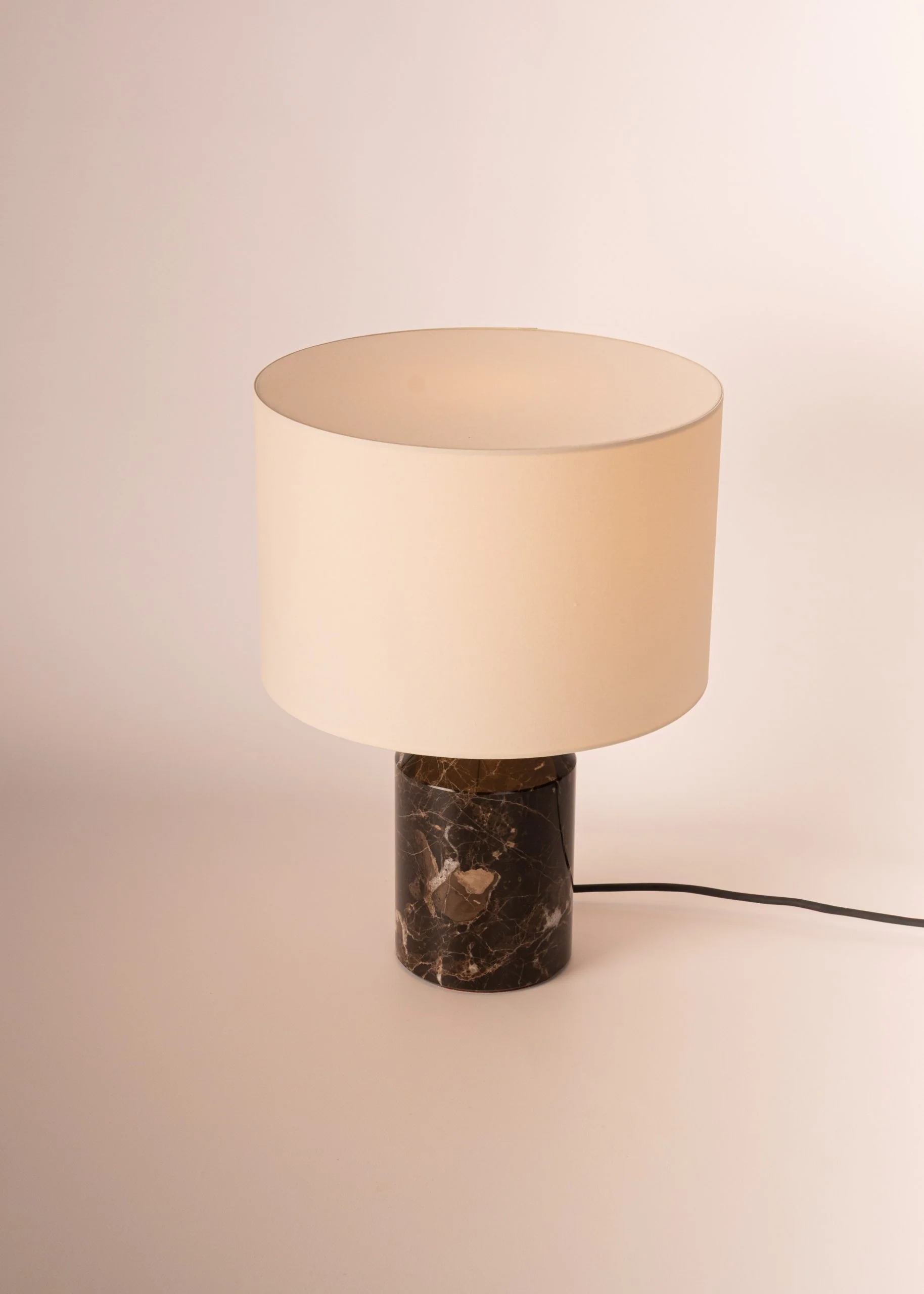 Lampa stołowa JOSEF brązowy marmur - Image 4