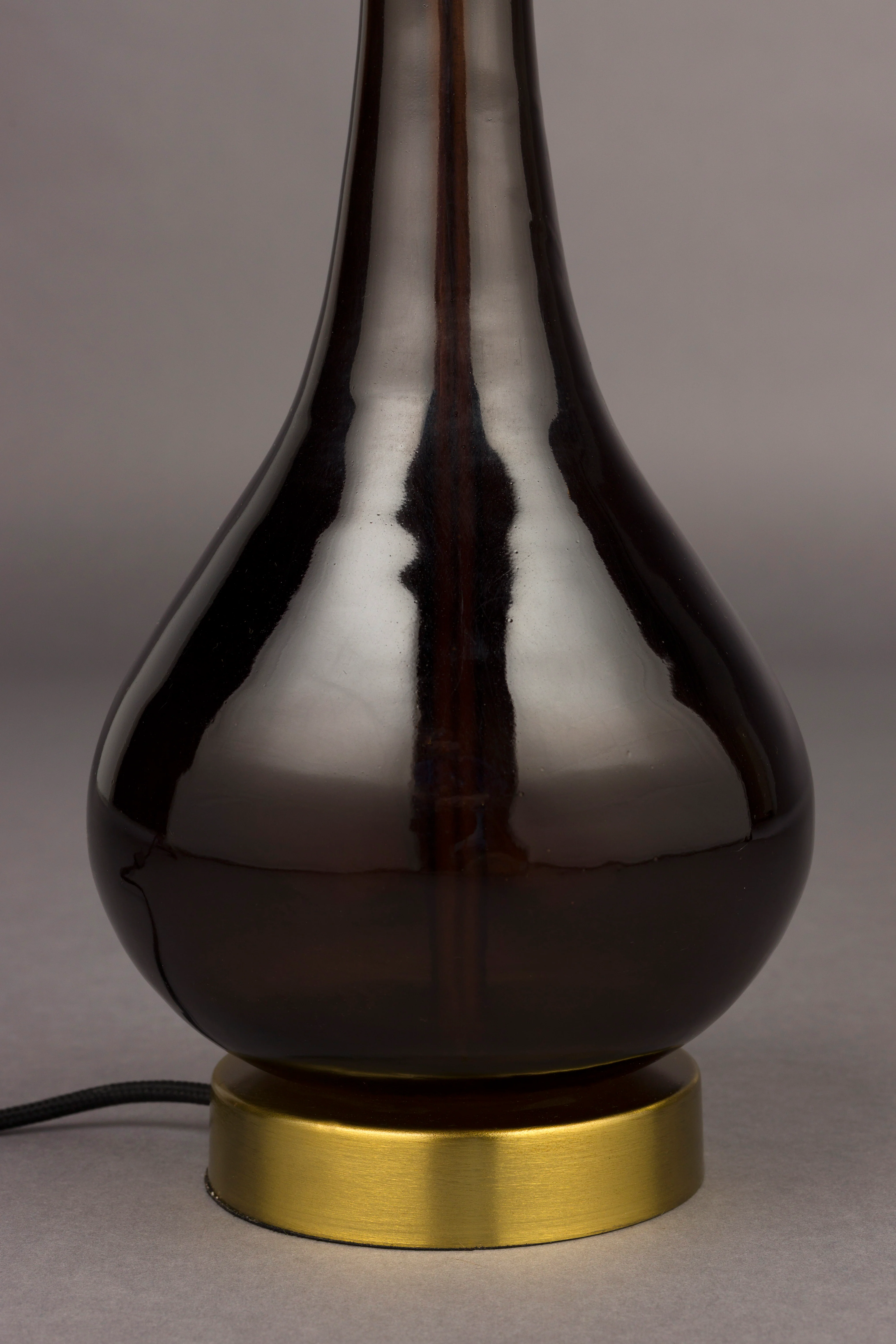 Lampa stołowa JULES czerwony z brązową podstawą - Image 5