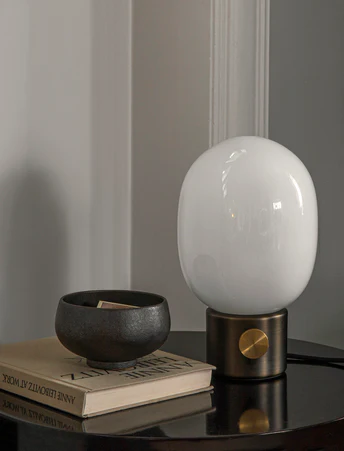Lampa stołowa JWDA dmuchane szkło z kremową podstawą - Image 10