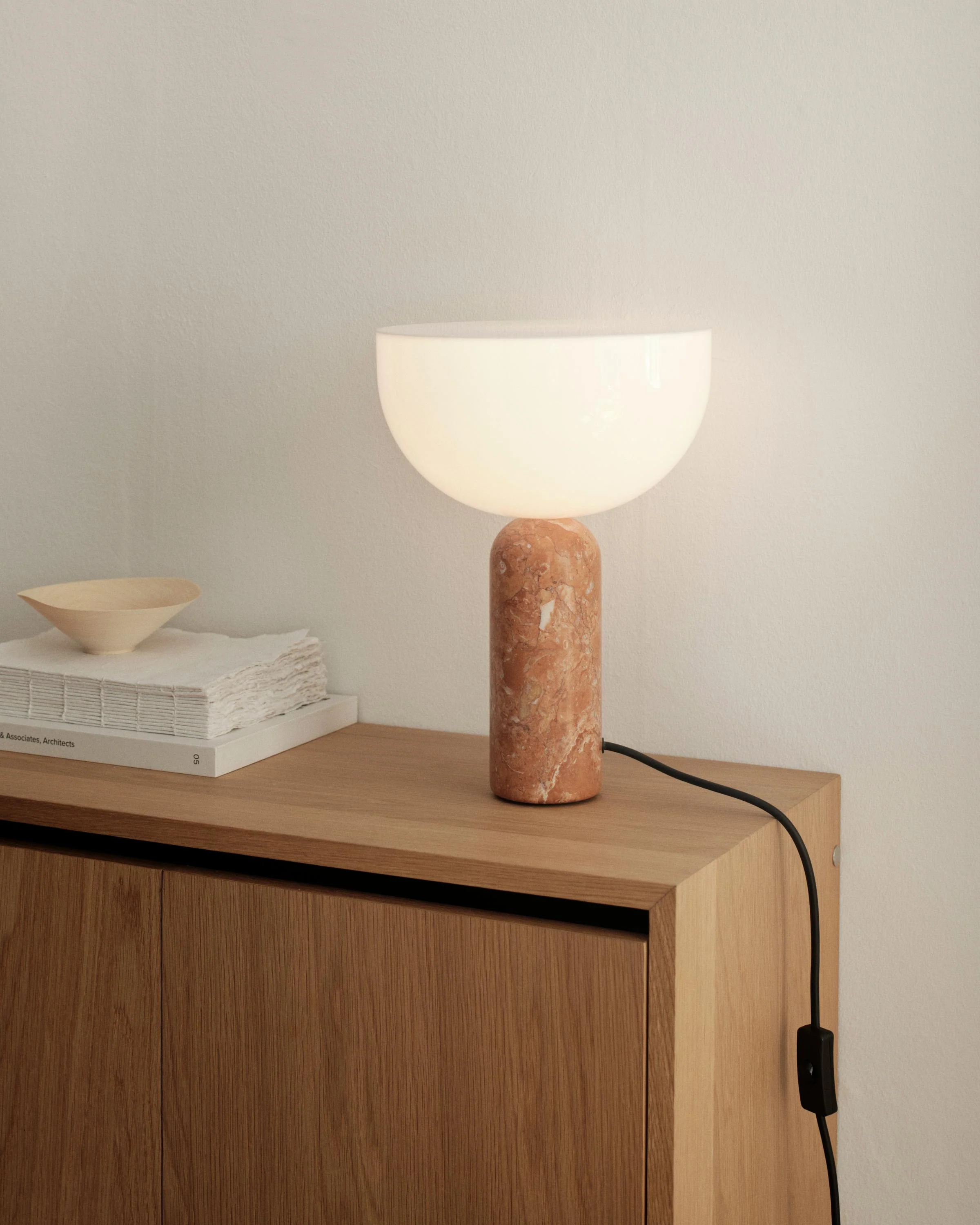 Lampa stołowa KIZU ceglany marmur - Image 4