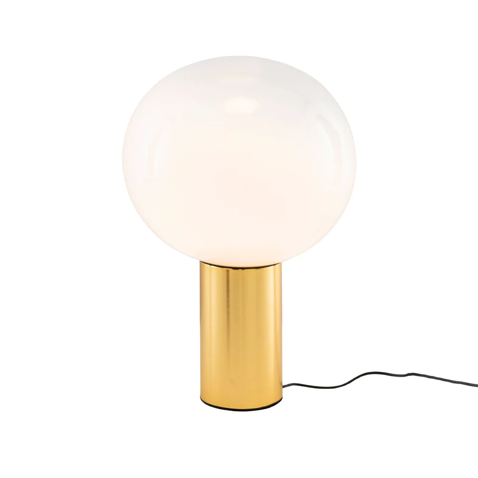Lampa stołowa LAGUNA satynowy mosiężny