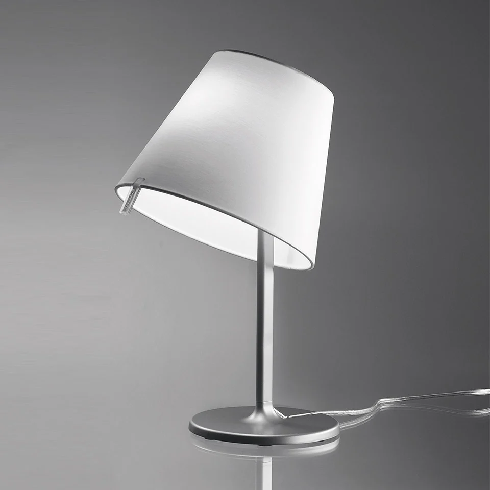 Lampa stołowa MELAMPO szara podstawa - Image 3