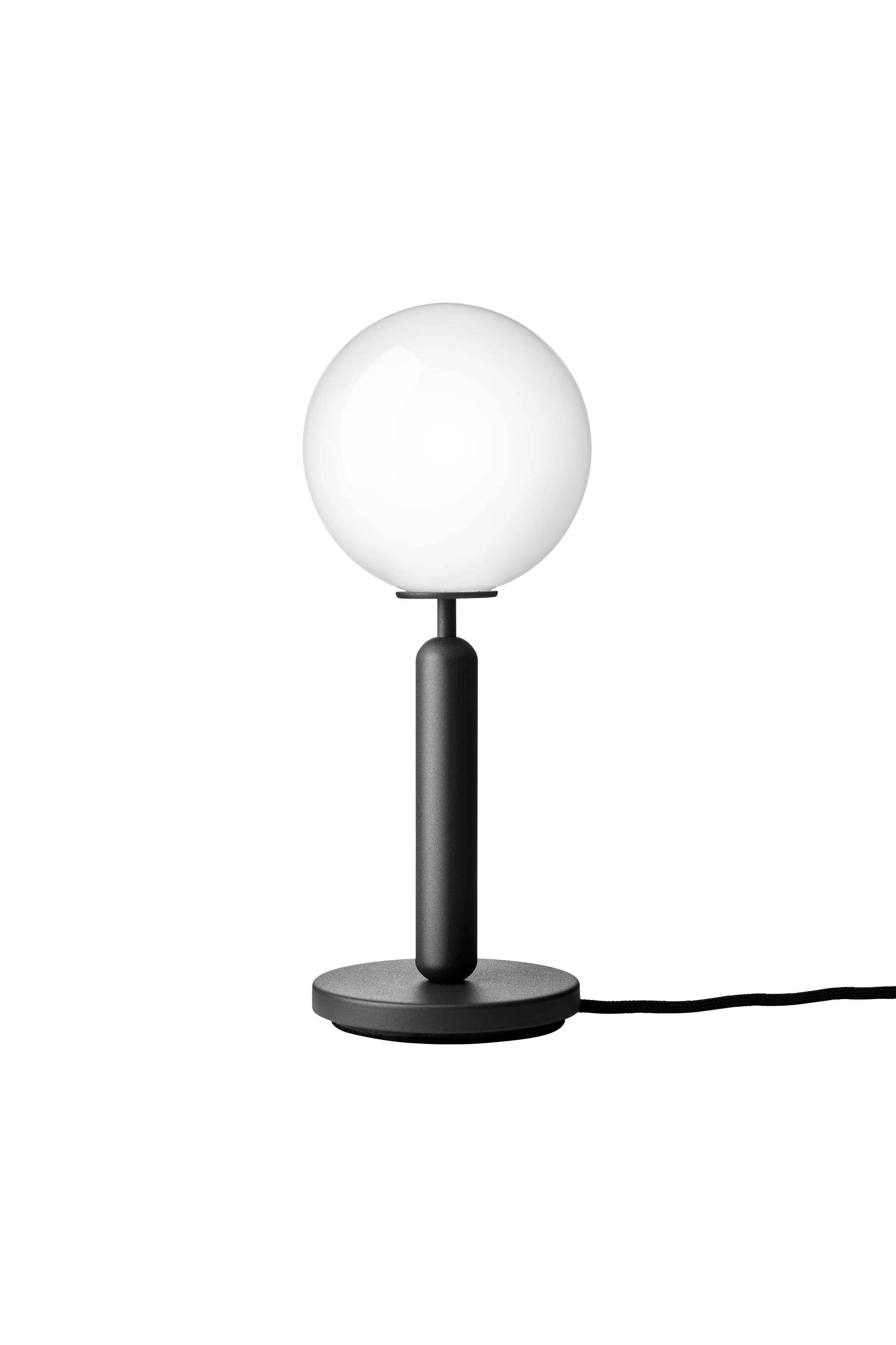 Lampa stołowa MIIRA grafitowy z opalowym szkłem - Image 4