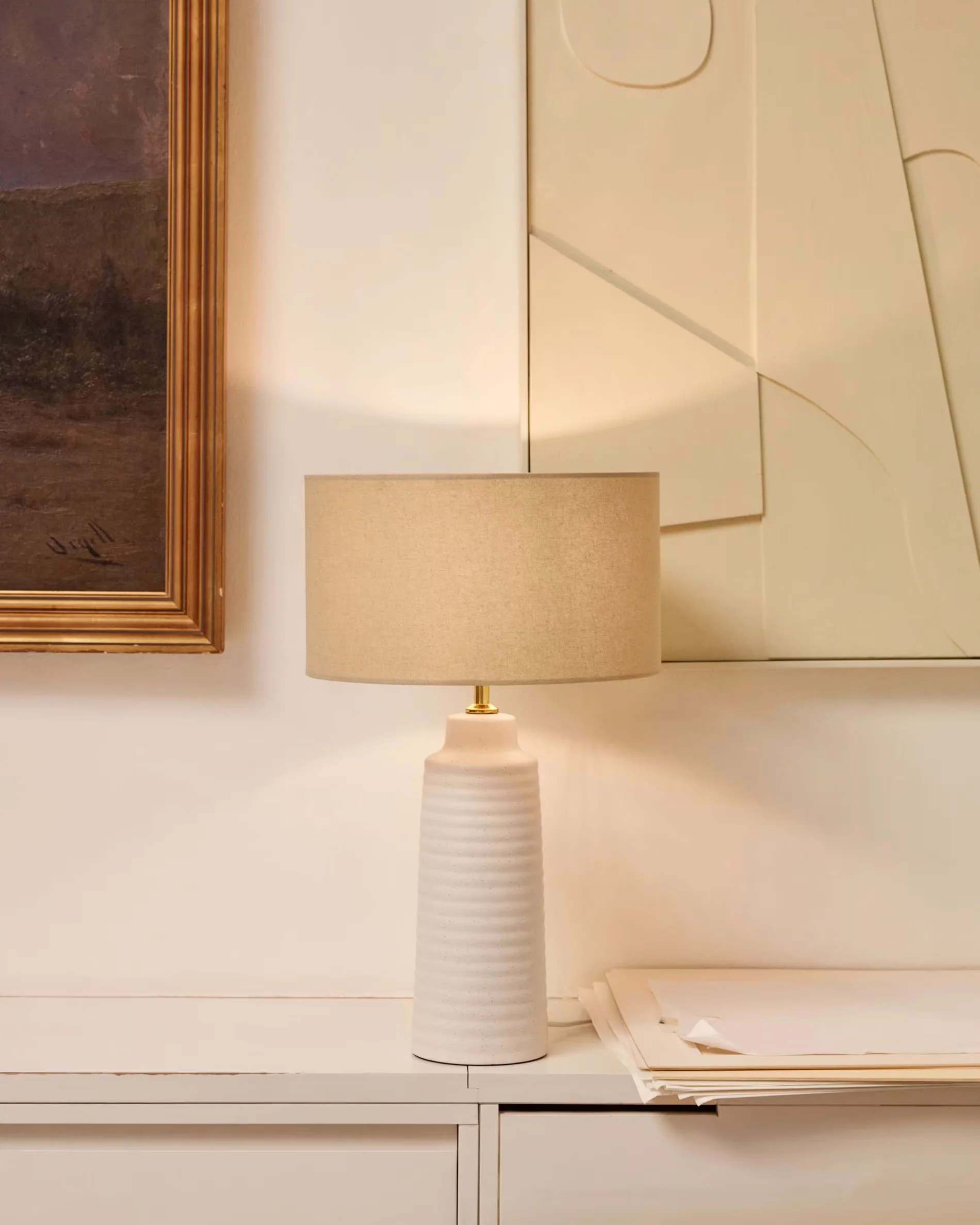 Lampa stołowa MIJAL biały - Image 4